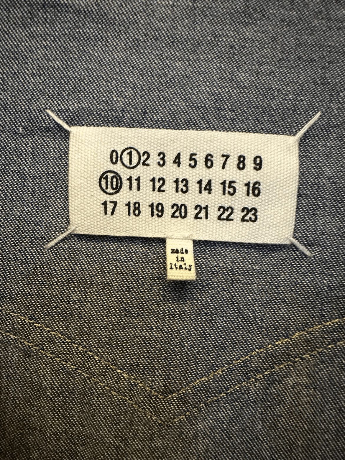 Maison Margiela Maison Margiela Sz 38 Maison Margiela Neckless Denim Jacke Size US M / EU 48-50 / 2 - 4 Thumbnail