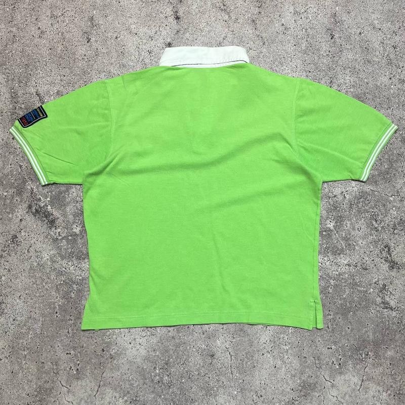 Paul & Shark Paul&Shark Yachting Polo Green Cotton Shirt Logo Size S Size US S / EU 44-46 / 1 - 7 Thumbnail