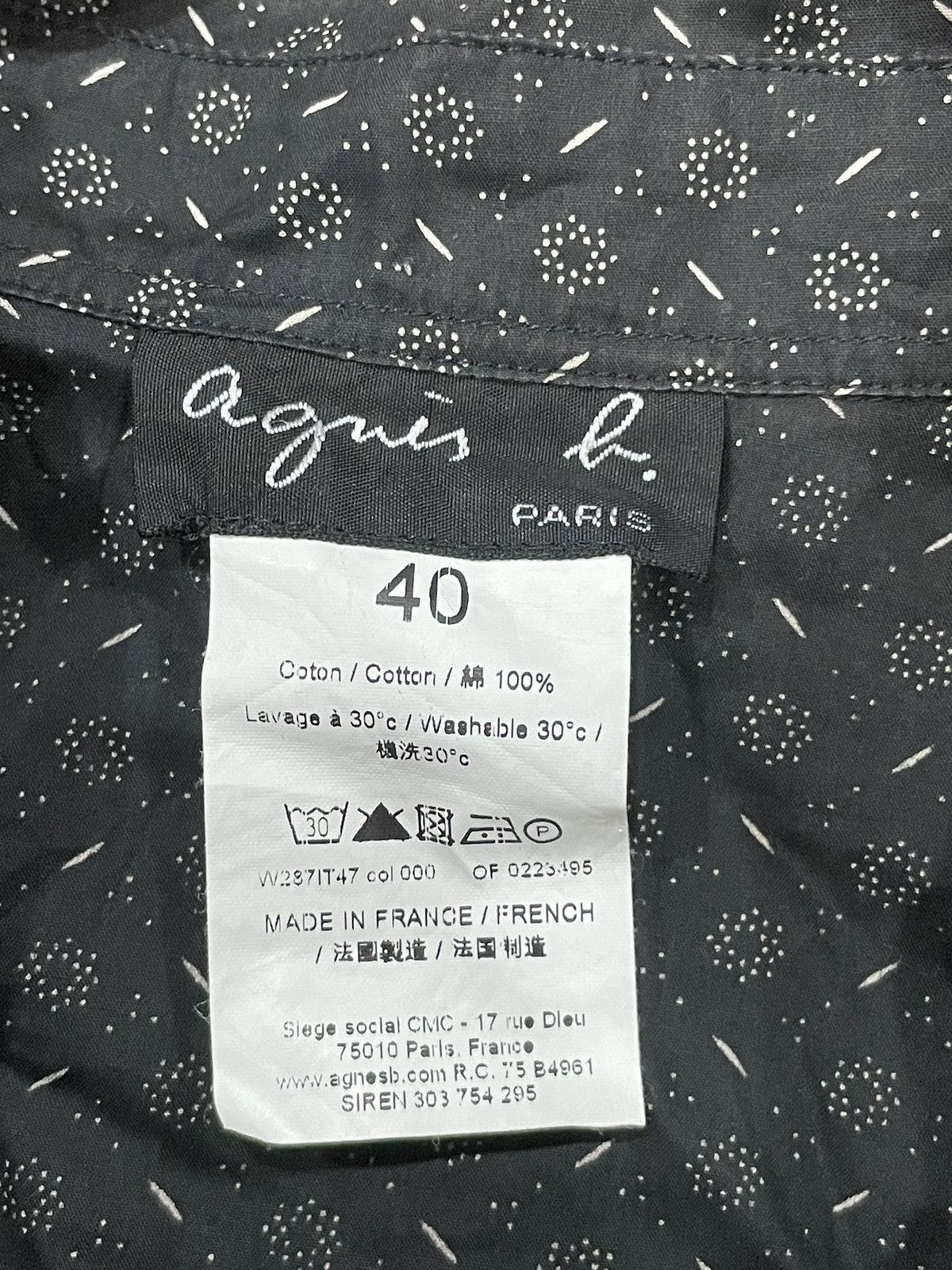 agnes b. Agnes B. Shirt Size US XXS / EU 40 - 4 Thumbnail