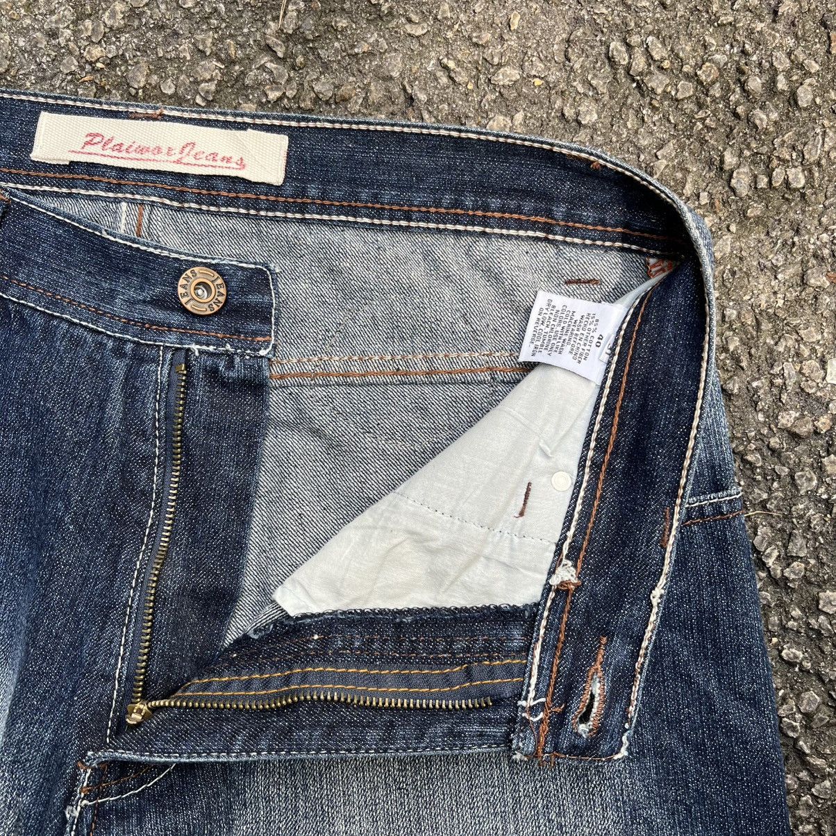 Southpole Baggy Jeans Y2K Faded Blue Plaiwox Jorts Skater Ecko Unltd Size US 32 / EU 48 - 7 Thumbnail