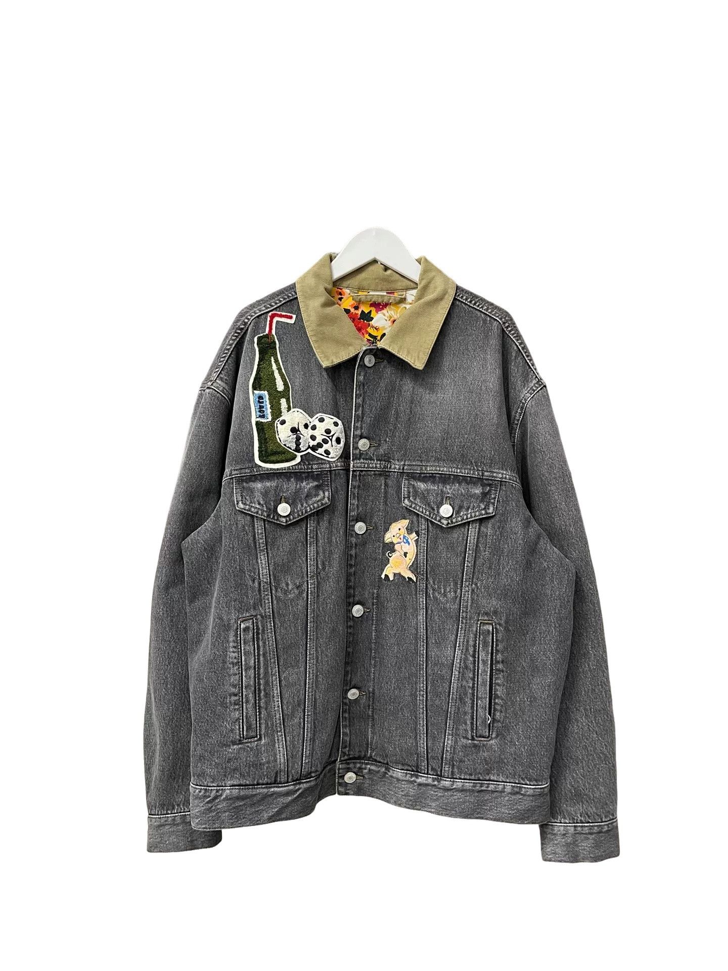 Gucci Gucci Banana Patch Denim Jacket Size 44 Size US S / EU 44-46 / 1 - 1 Thumbnail