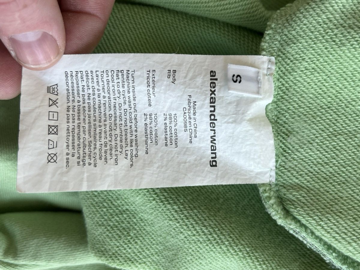 Alexander Wang Alexander Wang Green UV Puff Print Logo Hoodie Size US S / EU 44-46 / 1 - 4 Thumbnail