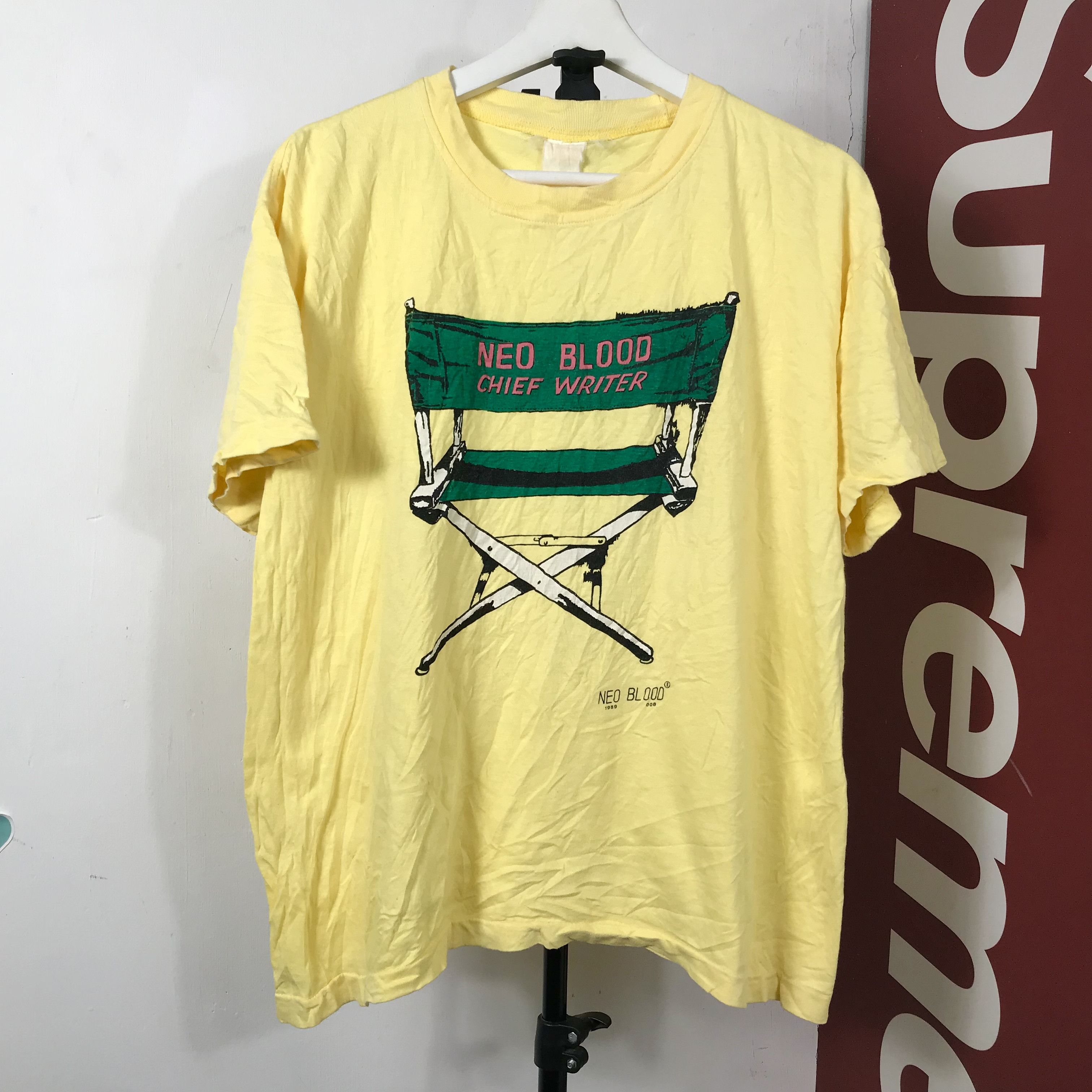 Vintage vintage japan neo blood chief writer anime tokyo akira shirt Size US L / EU 52-54 / 3 - 1 Thumbnail