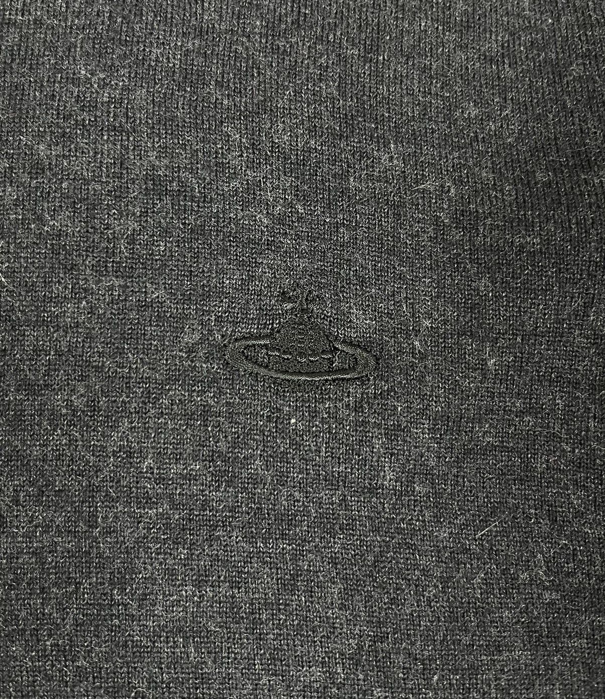 Vivienne Westwood Vivienne Westwood 100% Wool Grey Logo Sweater Size US L / EU 52-54 / 3 - 8 Thumbnail