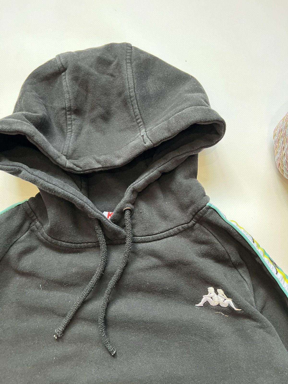Kappa Vintage Kappa Black Basic Hoodie Size US M / EU 48-50 / 2 - 4 Thumbnail