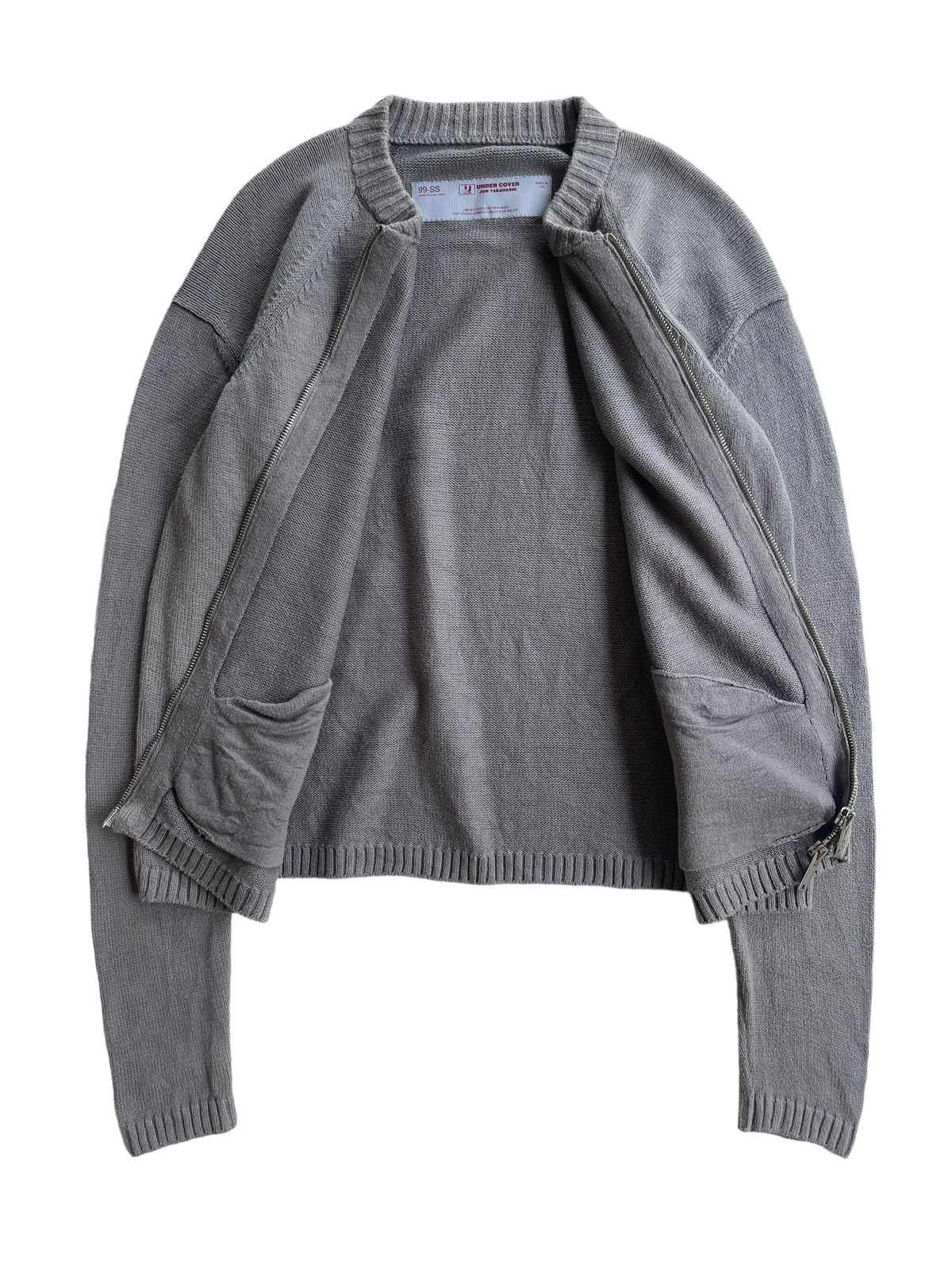 Jun Takahashi SS99 UNDERCOVER Knitted Sweater Size M / US 6-8 / IT 42-44 - 2 Thumbnail