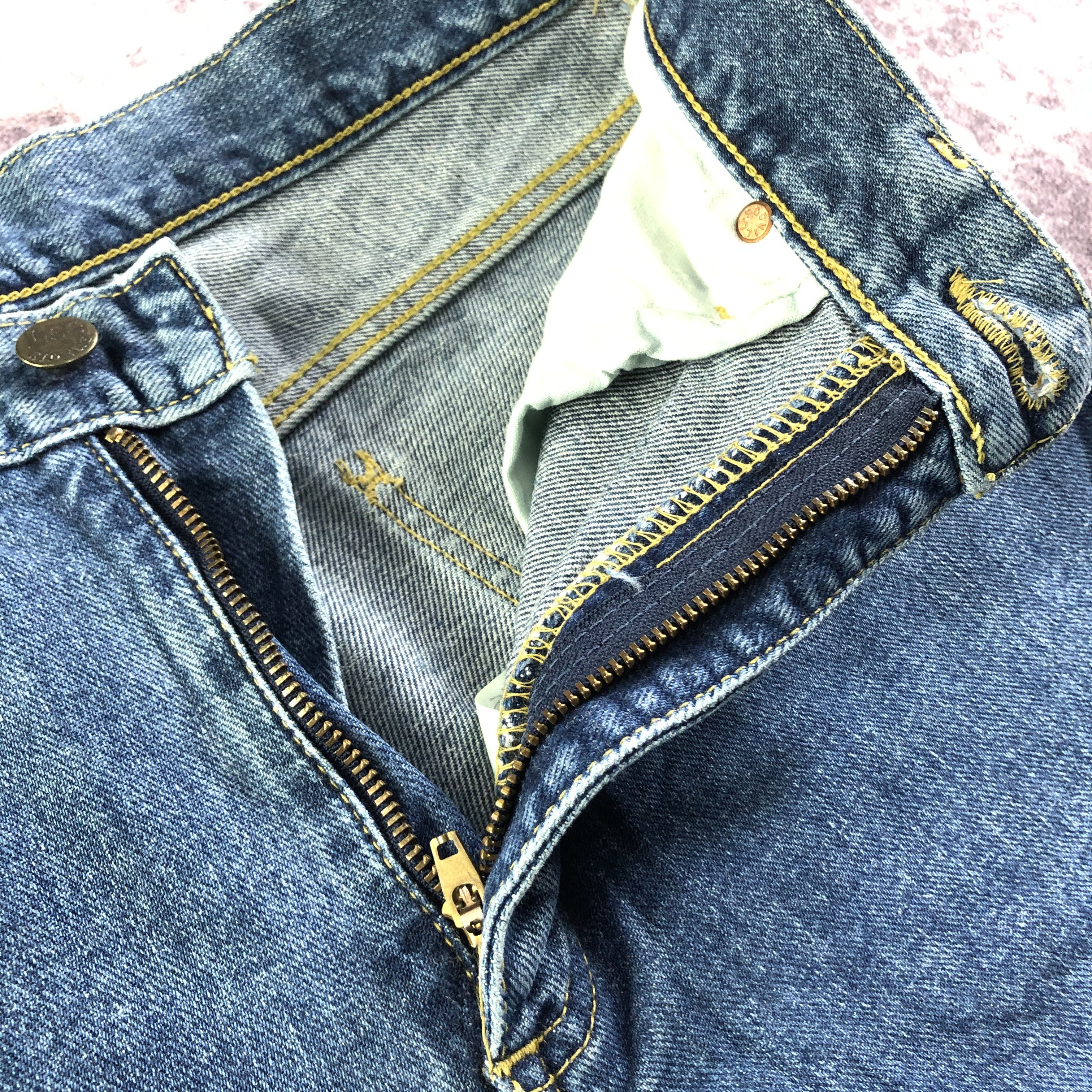 Lee Vintage Distress Lee Selvedge Jeans-JM3666 Size US 29 - 8 Thumbnail
