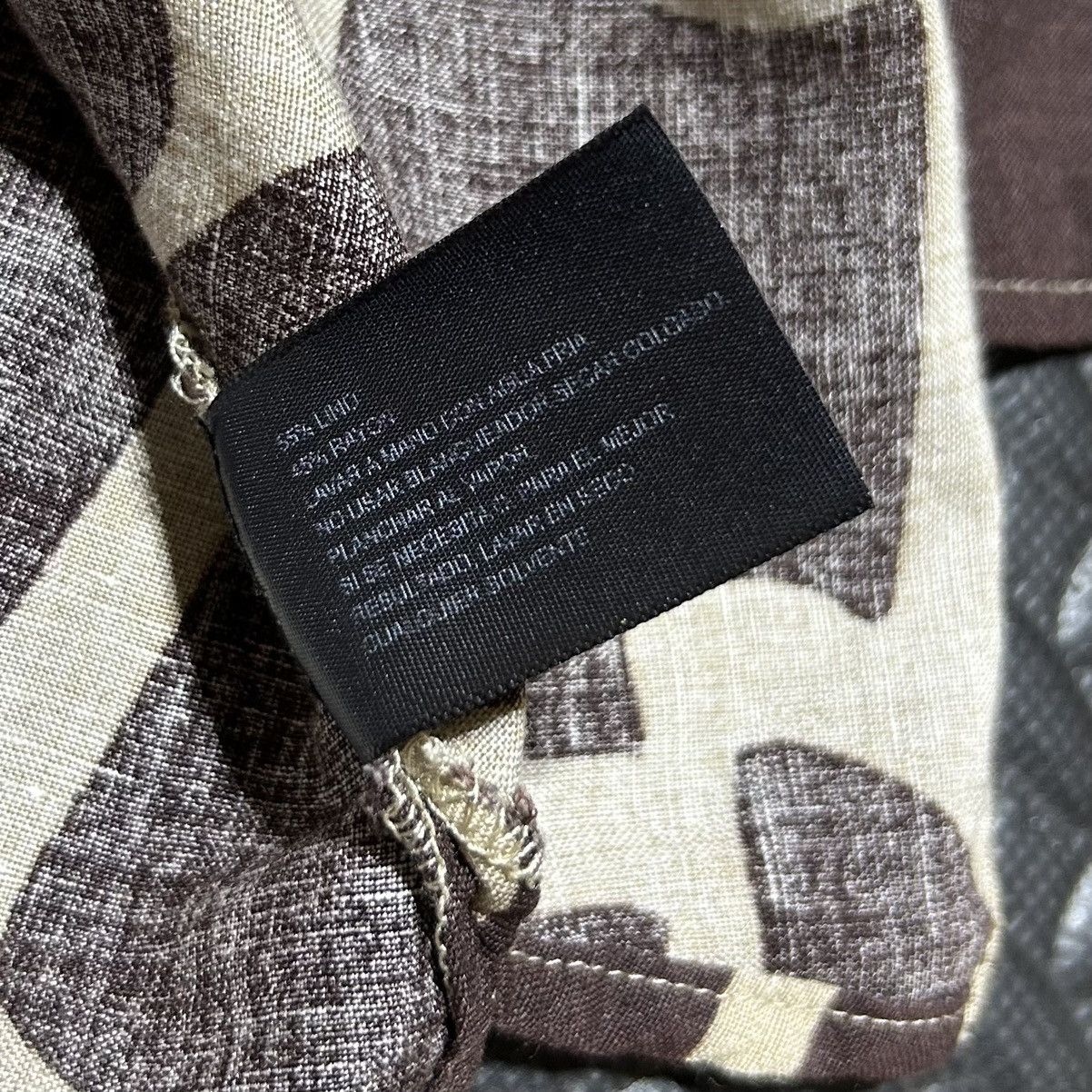 Other East 5th Brown Giraffe Animal Print Shirt Button Down Medium Size M / US 6-8 / IT 42-44 - 10 Thumbnail