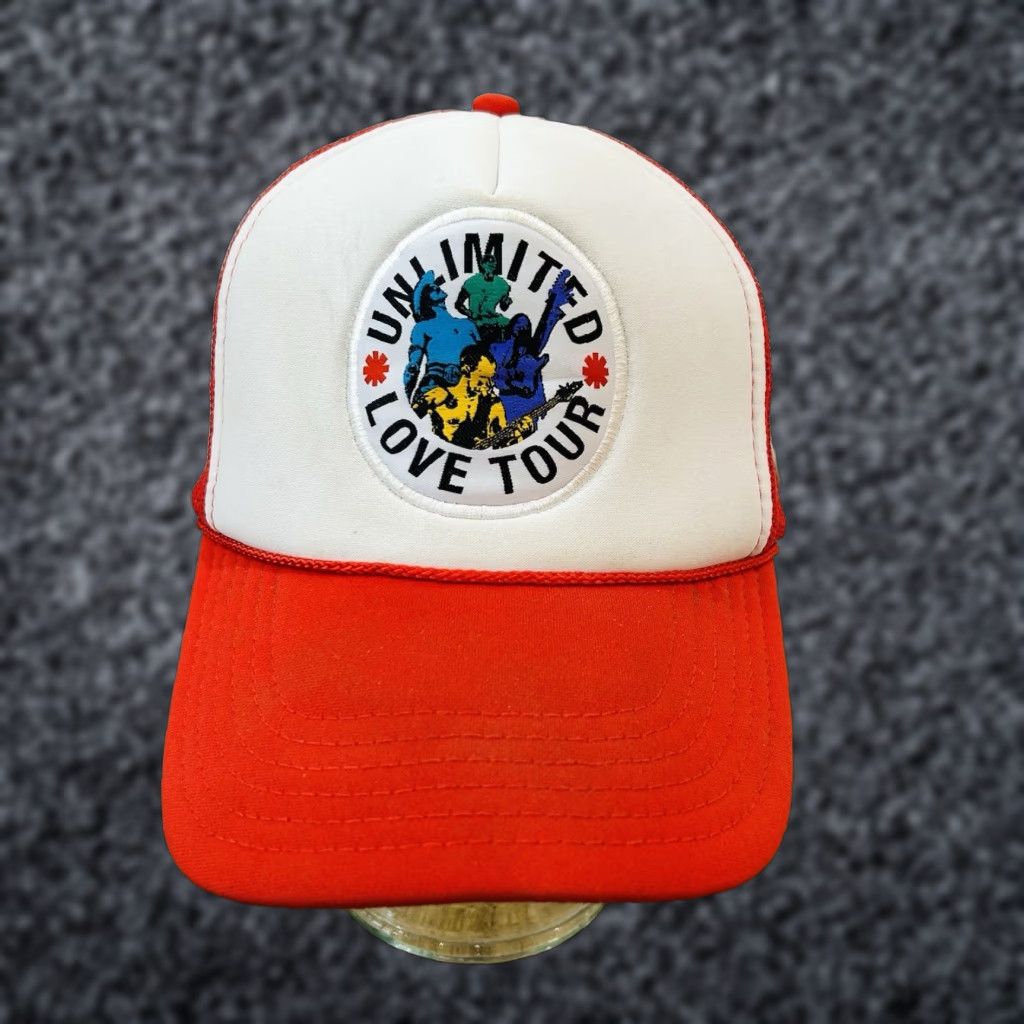 Red Hot Chili Peppers Unlimited Love Tour Trucker Hat OS  display picture 3