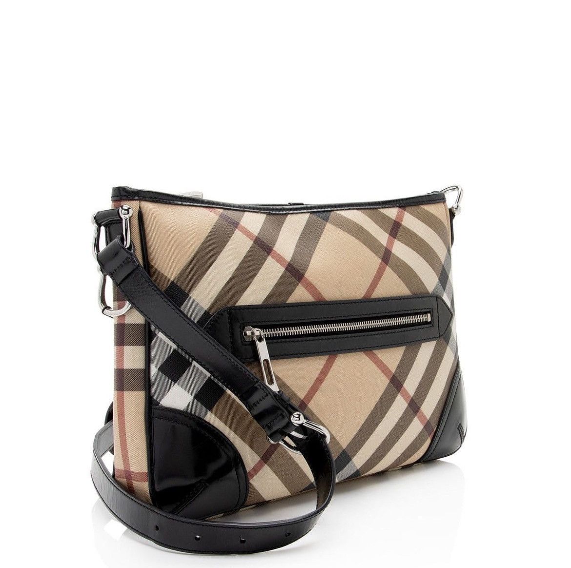 Burberry Authentic Burberry Nova Check Pocket Shoulder Bag Size ONE SIZE - 3 Thumbnail
