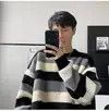 Japanese Brand × Vintage Men's striped sweater Size US M / EU 48-50 / 2 - 2 Thumbnail