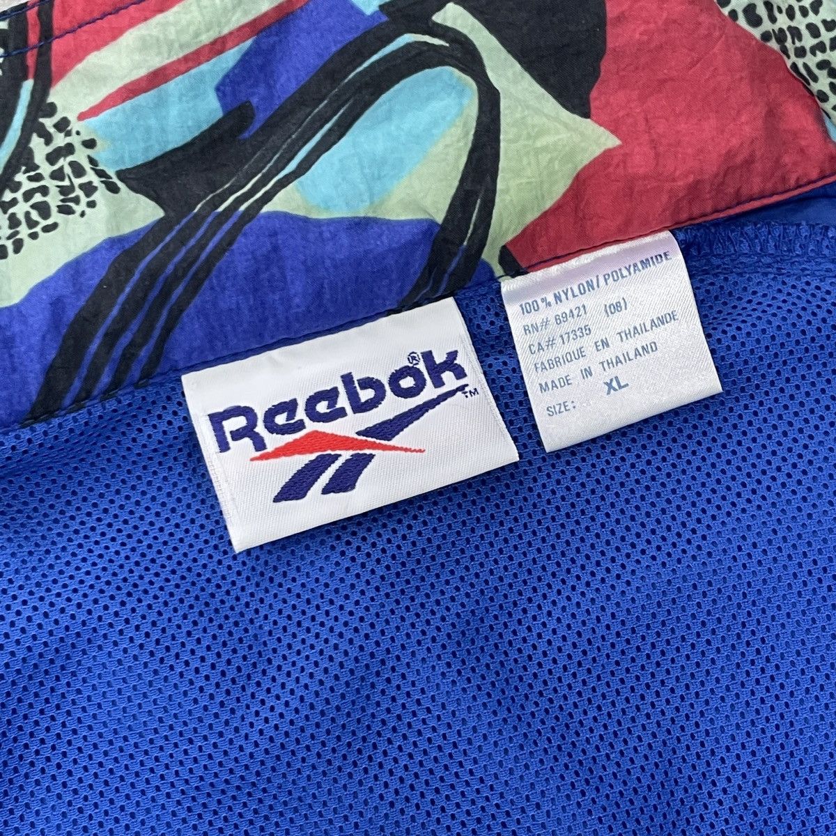 Reebok × Vintage Vintage Reebok Nylon Jacket Size XL Size US XL / EU 56 / 4 - 14 Thumbnail
