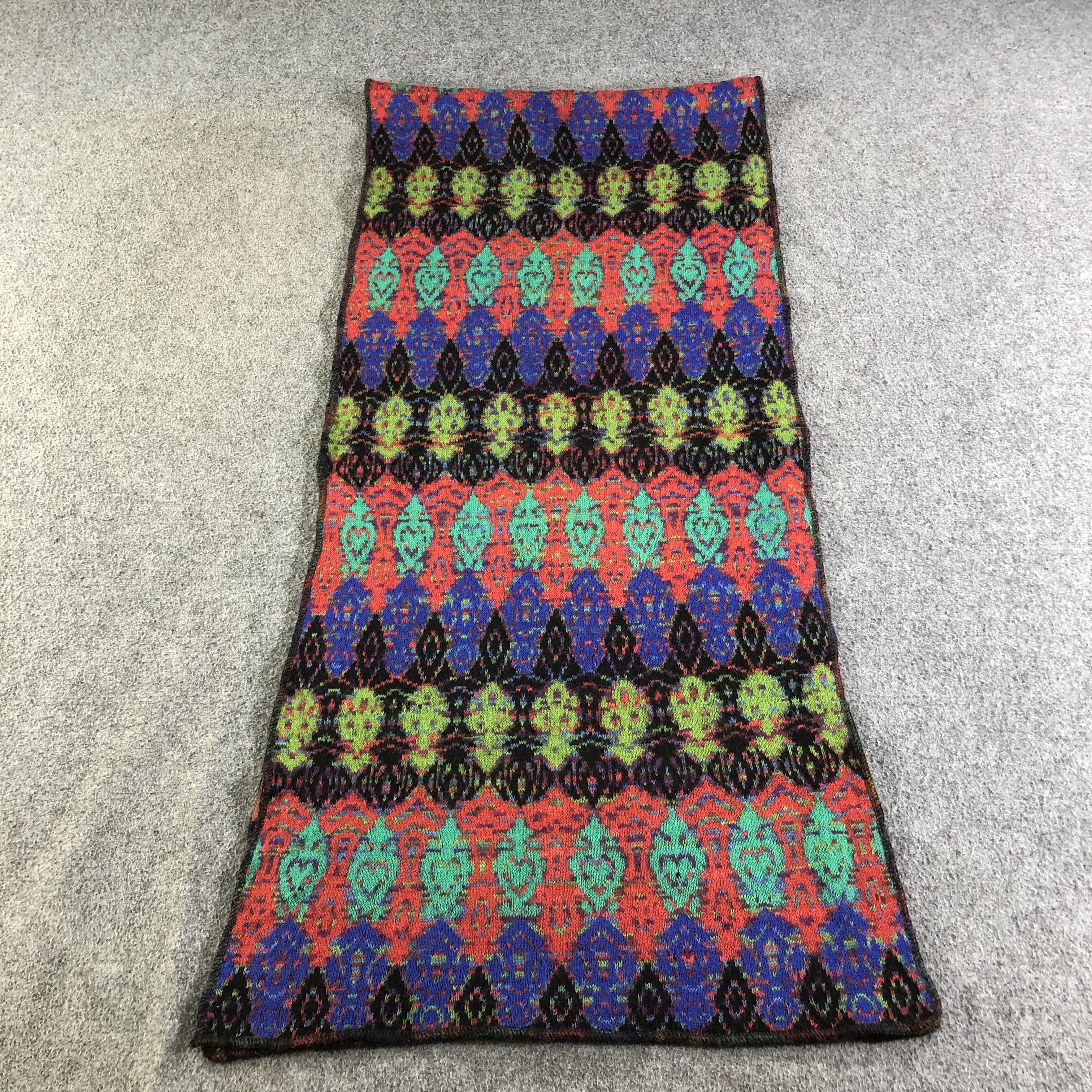 Missoni Missoni Abstract Wool Scarf Muffler Neckwear V2148 Size ONE SIZE - 2 Thumbnail