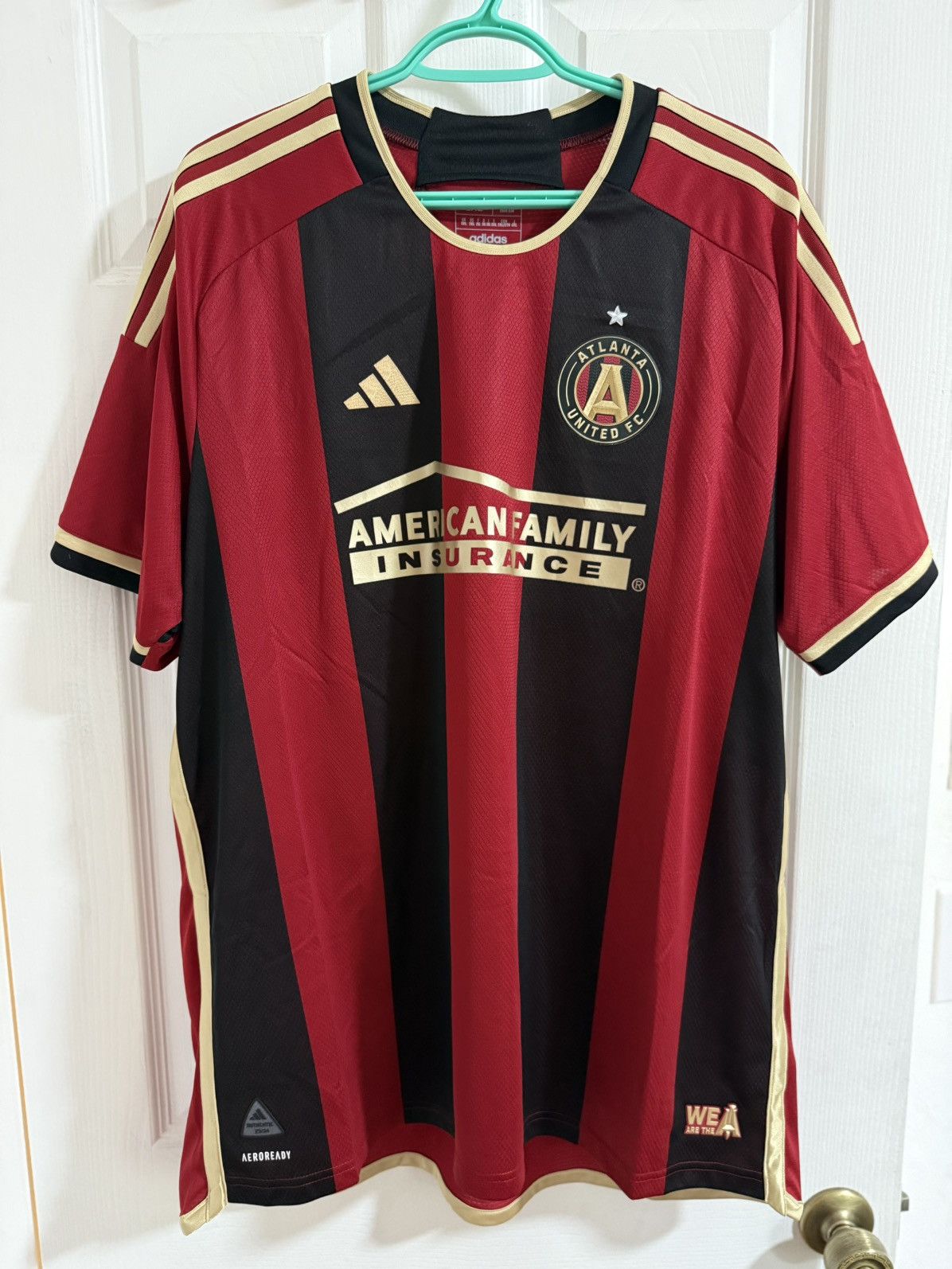 Adidas Adidas Atlanta United 23/24 home authentic Size US XXL / EU 58 / 5 - 1 Thumbnail