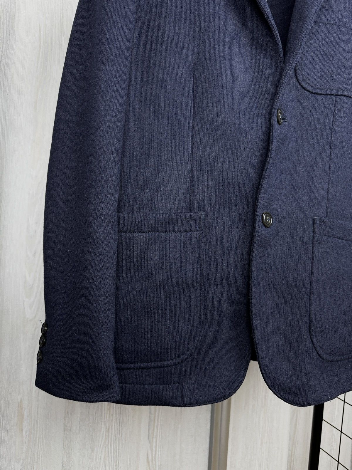 Woolrich Woolen Mills WOOLRICH JOHN RICH & BROS Blazer Mens MEDIUM Half Lined Blue Size 40R - 4 Thumbnail