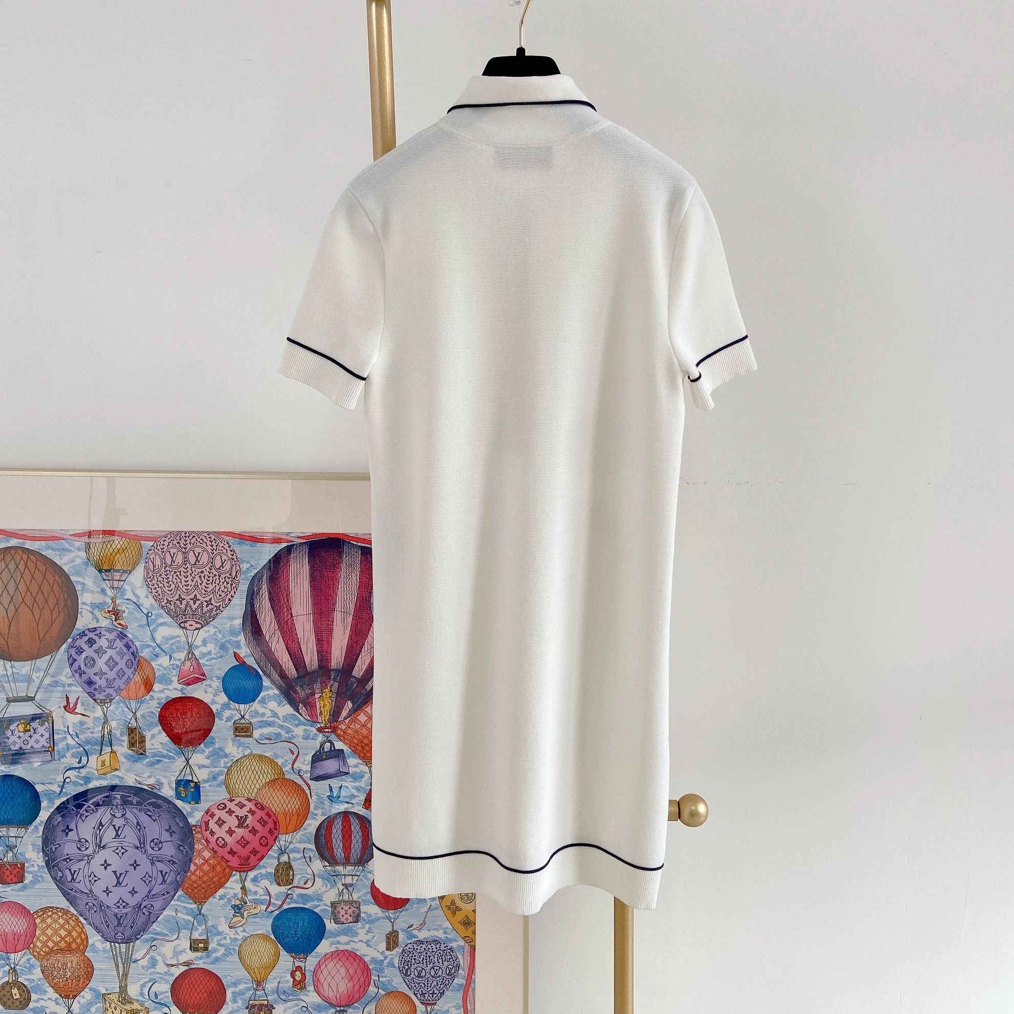 Gucci Gucci Wmns White Knit Dress XS 8574 Size XS / US 0-2 / IT 36-38 - 2 Thumbnail