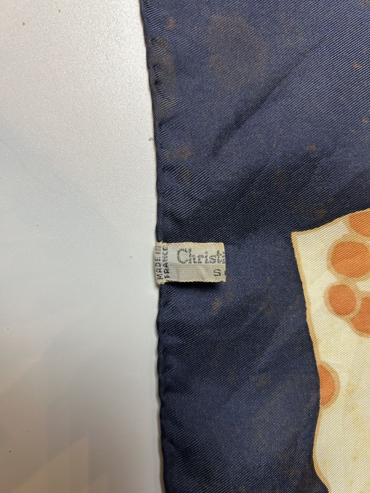 Christian Dior Monsieur × Designer CHRISTIAN DIOR FOULARD IN SETA BLU SCARF Size ONE SIZE - 5 Thumbnail