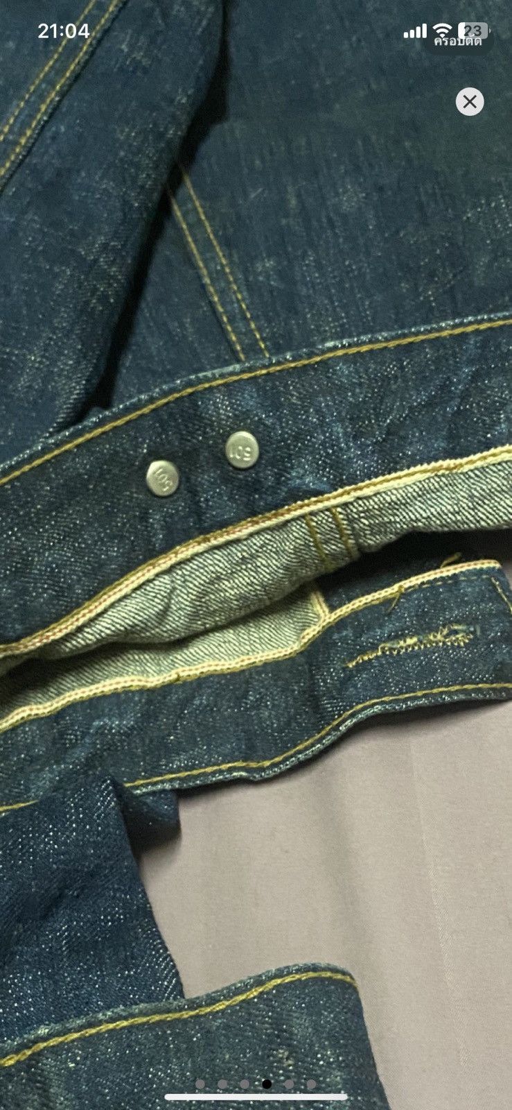 Levi's Levis western denim trucker jacket Size US L / EU 52-54 / 3 - 3 Thumbnail