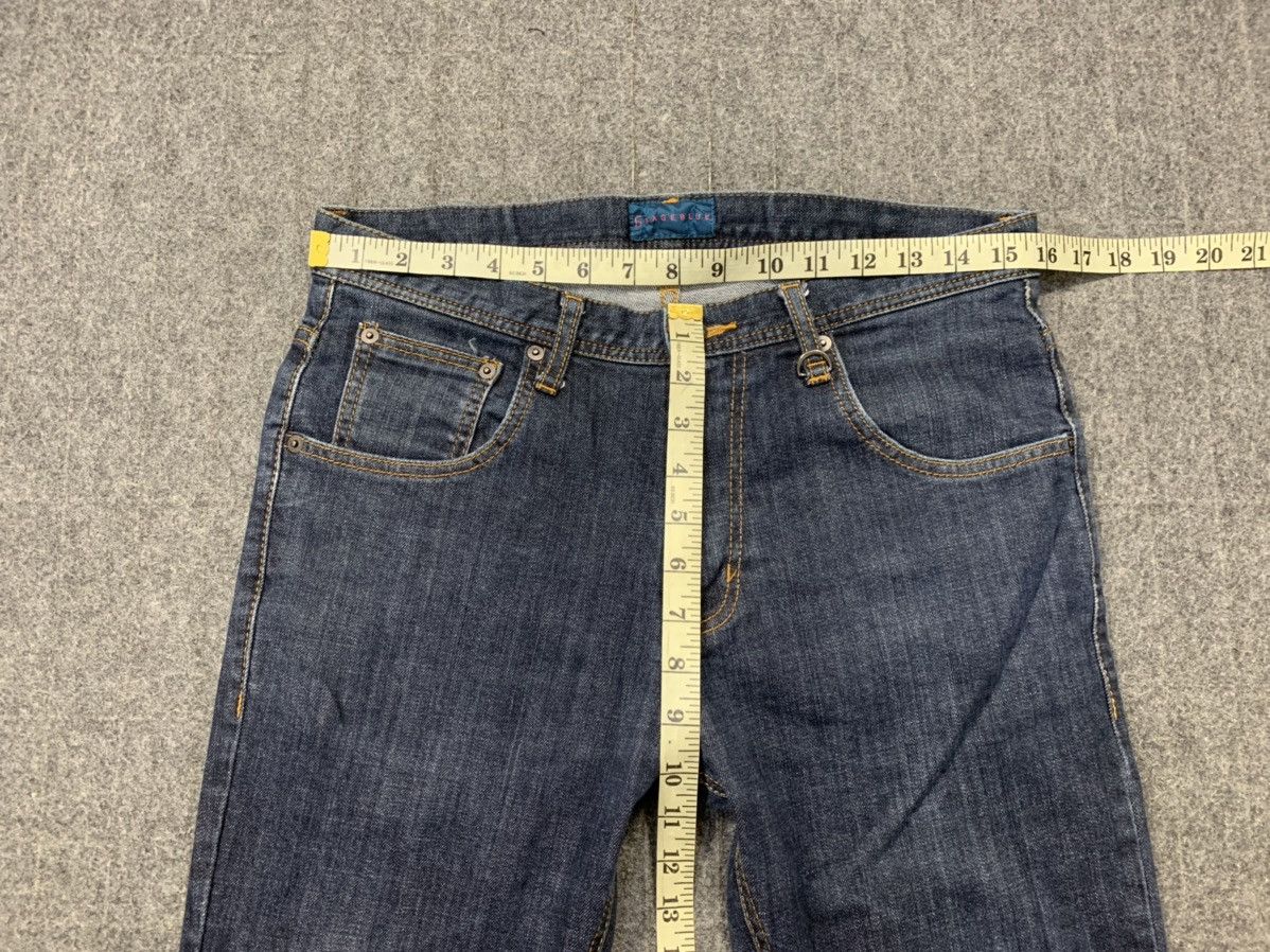 Japanese Brand × RAGEBLUE Hype Rageblue Dark Indigo Denim Jeans Zipper Back Pocket Size US 30 / EU 46 - 11 Thumbnail