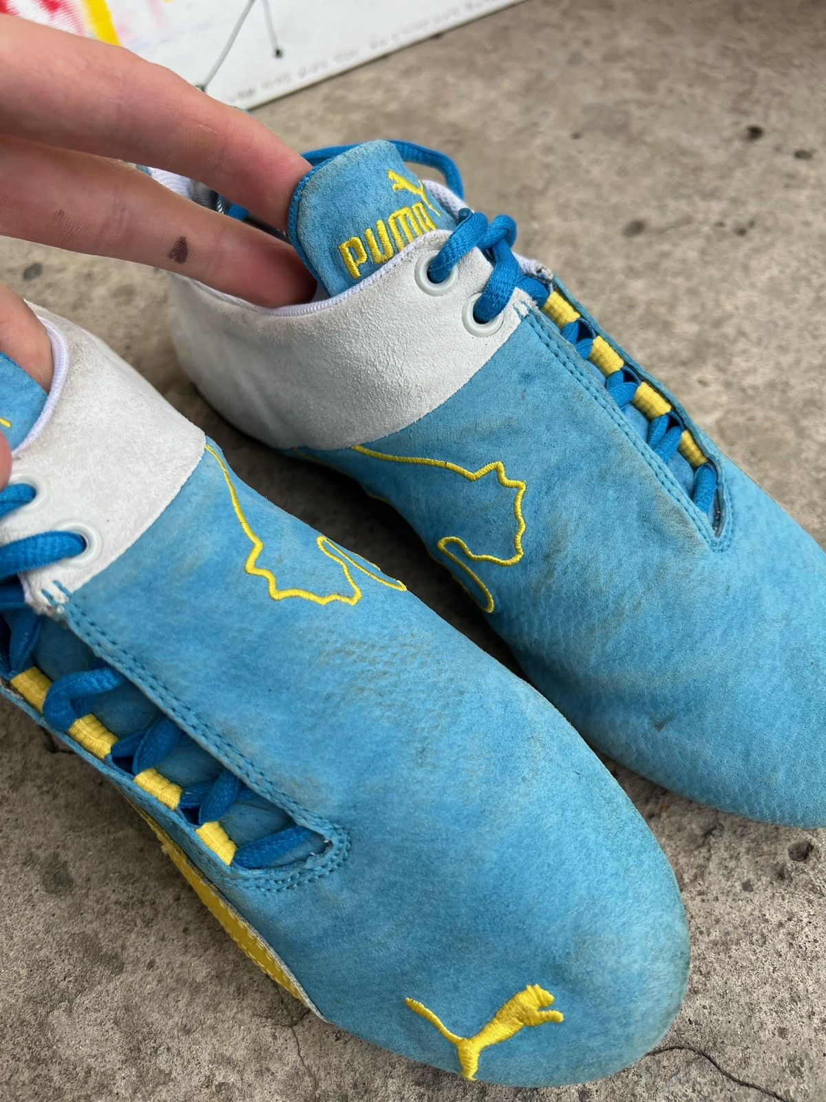Puma × Vintage 2000s Puma Speedcat Suede Sneakers Japanese Style y2k Size US 7.5 / EU 40-41 - 8 Thumbnail