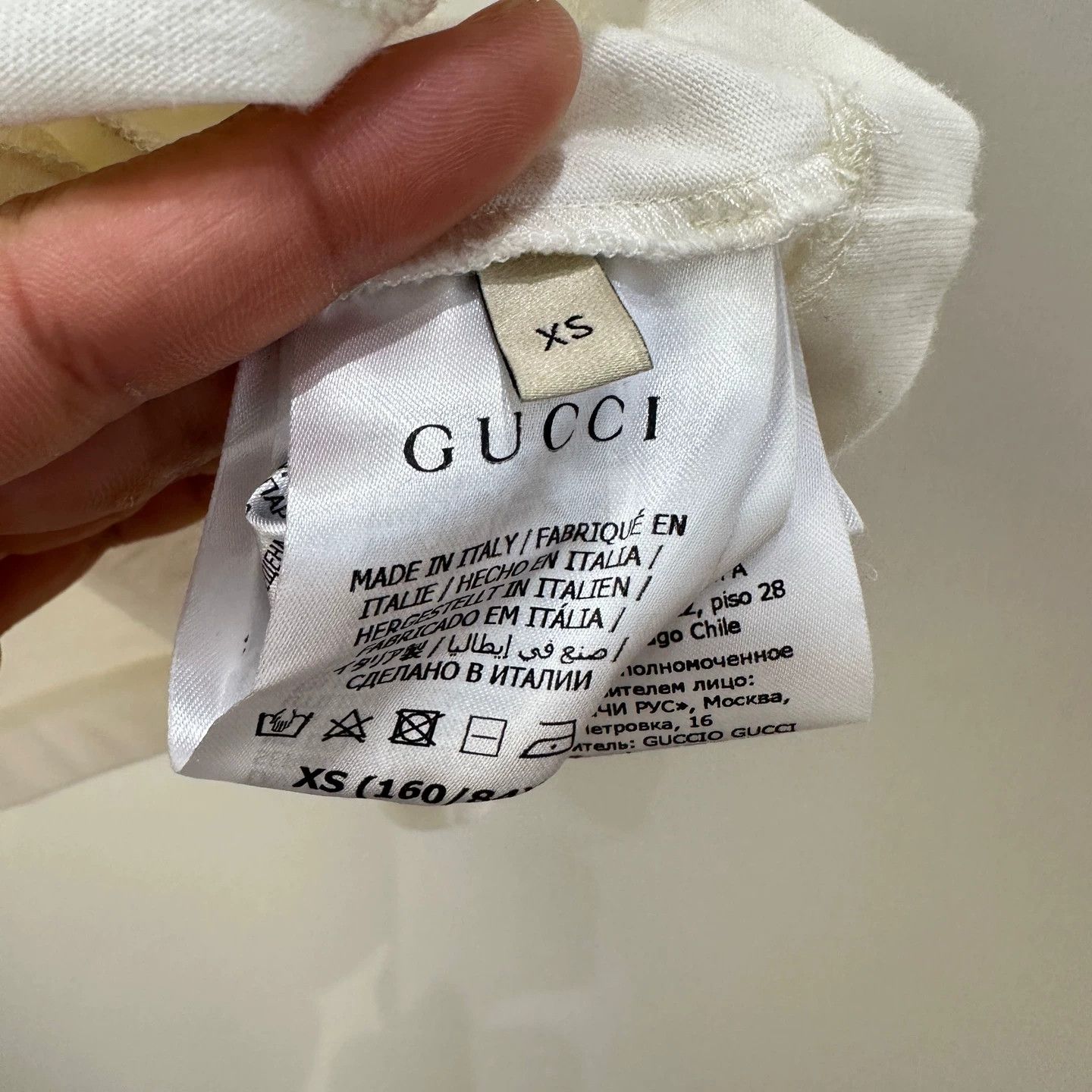 Gucci Gucci mar81 Bear Logo Short Sleeve Tee XS Size XS / US 0-2 / IT 36-38 - 4 Thumbnail