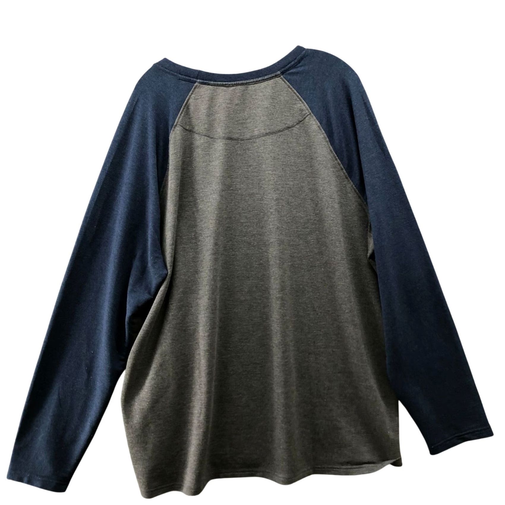 Orvis Orvis T-Shirt Raglan Long Sleeve Mens 2XL Gray Crewneck Active Performance Size US XXL / EU 58 / 5 - 2 Thumbnail