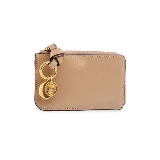 Chloe Chloe Alphabet Deep Beige Shiny Leather Wallet New & Authent Size ONE SIZE - 2 Thumbnail
