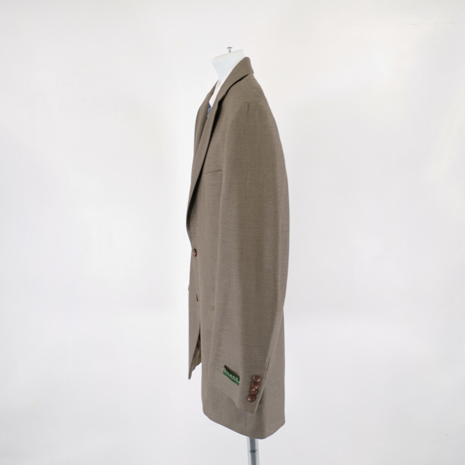 Lauren Ralph Lauren NEW Lauren Ralph Lauren Polyester Blend Olive Green Basketwe Size 42L - 6 Thumbnail