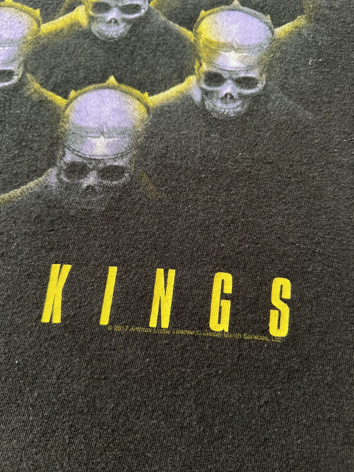 Band Tees Vintage 2017 Anthrax Among The Kings Thrash Metal Band Size US M / EU 48-50 / 2 - 7 Thumbnail
