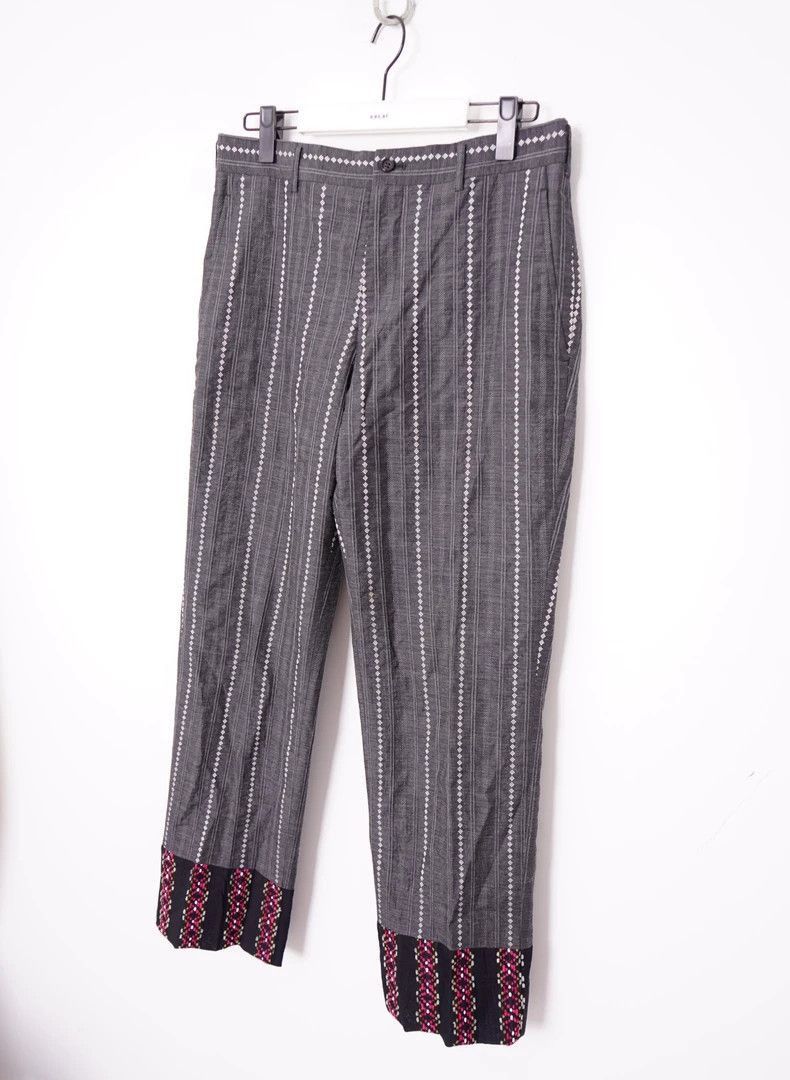 Comme des Garcons Comme Des Garcons Patchwork Pants-2505 Size US 34 / EU 50 - 2 Thumbnail