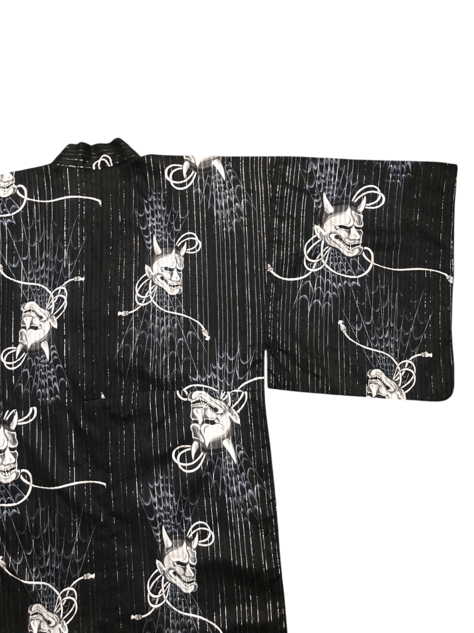Komono Very Rare Kimono Black and White Ohio Long Kimono Japan Size US L / EU 52-54 / 3 - 8 Thumbnail