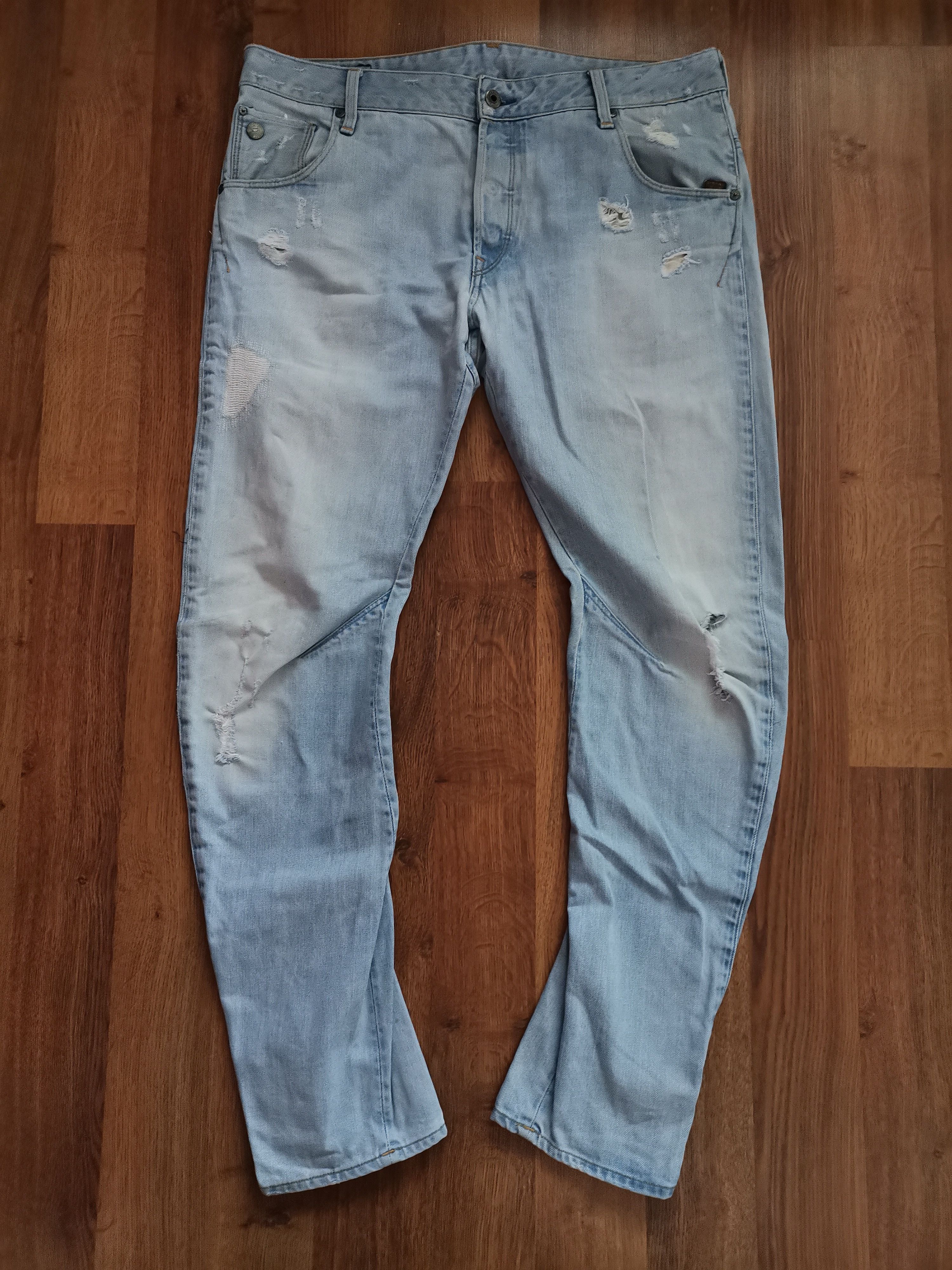 G-Star G-Star Raw Distressed Jeans Size US 36 / EU 52 - 1 Thumbnail