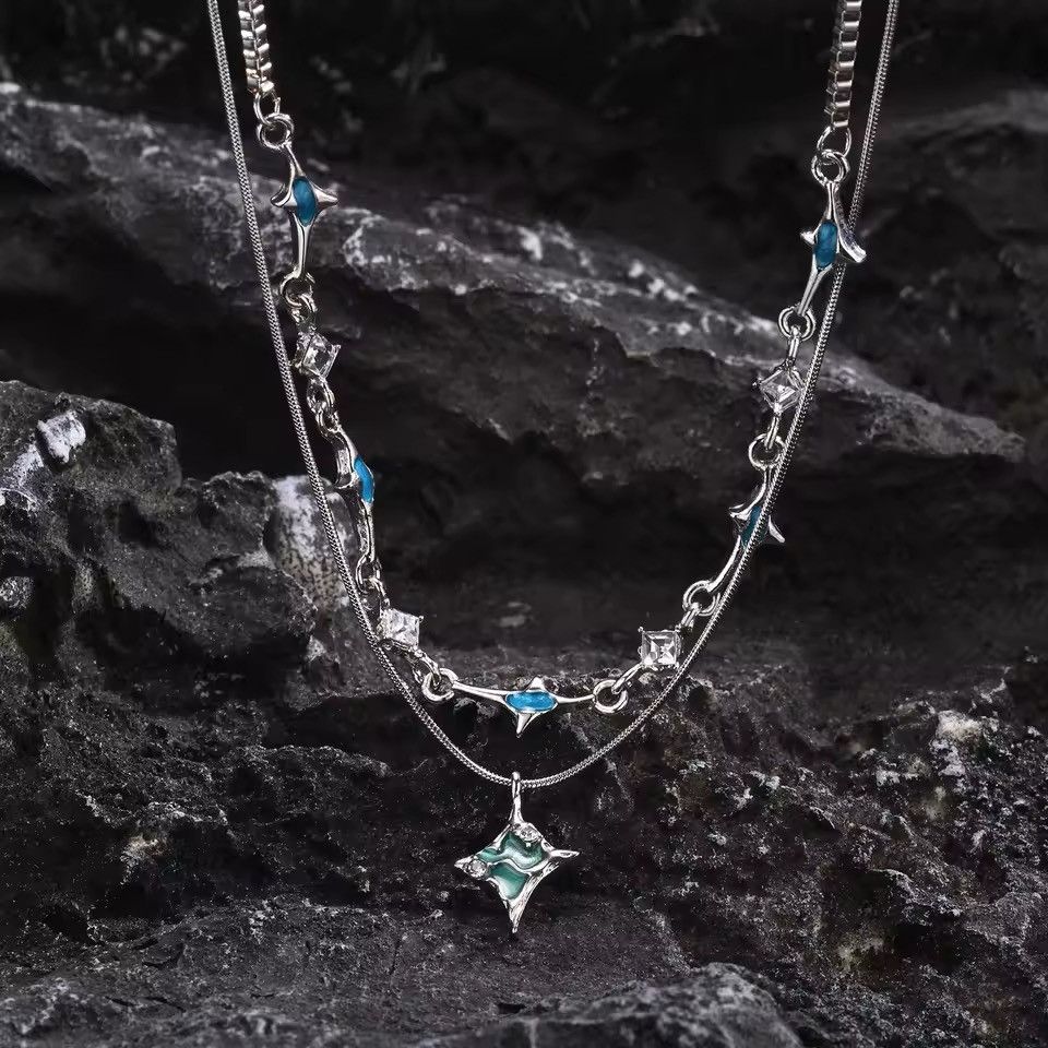 Jewelry Y2k Irregular Starlight Necklace Size ONE SIZE - 4 Thumbnail