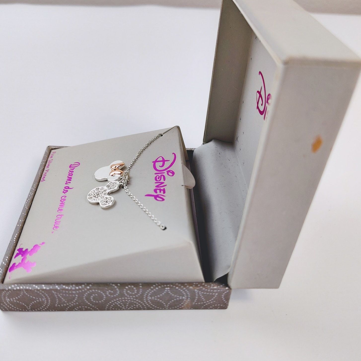 Disney Disney Minnie & Mickey Mouse Double Pendant Necklace NIB Size ONE SIZE - 7 Thumbnail