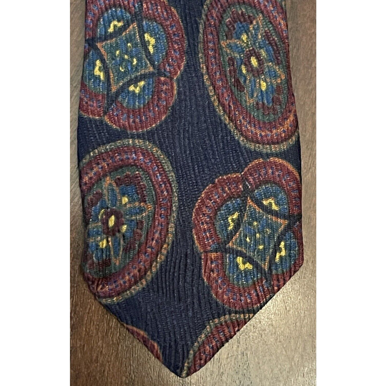 Bally Vintage Bally 100% Silk Men’s Neck Tie Made In Spain Size ONE SIZE - 6 Thumbnail