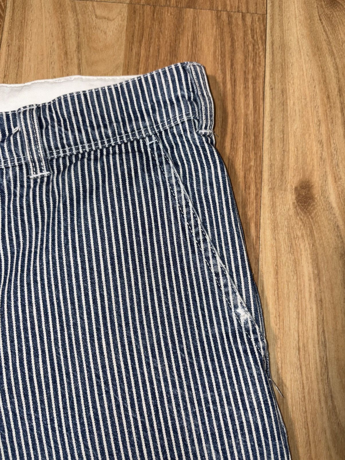 Palace Palace Skateboards Hickory Stripe Kosh TrouserWorkwear Pants Size US 32 / EU 48 - 11 Thumbnail