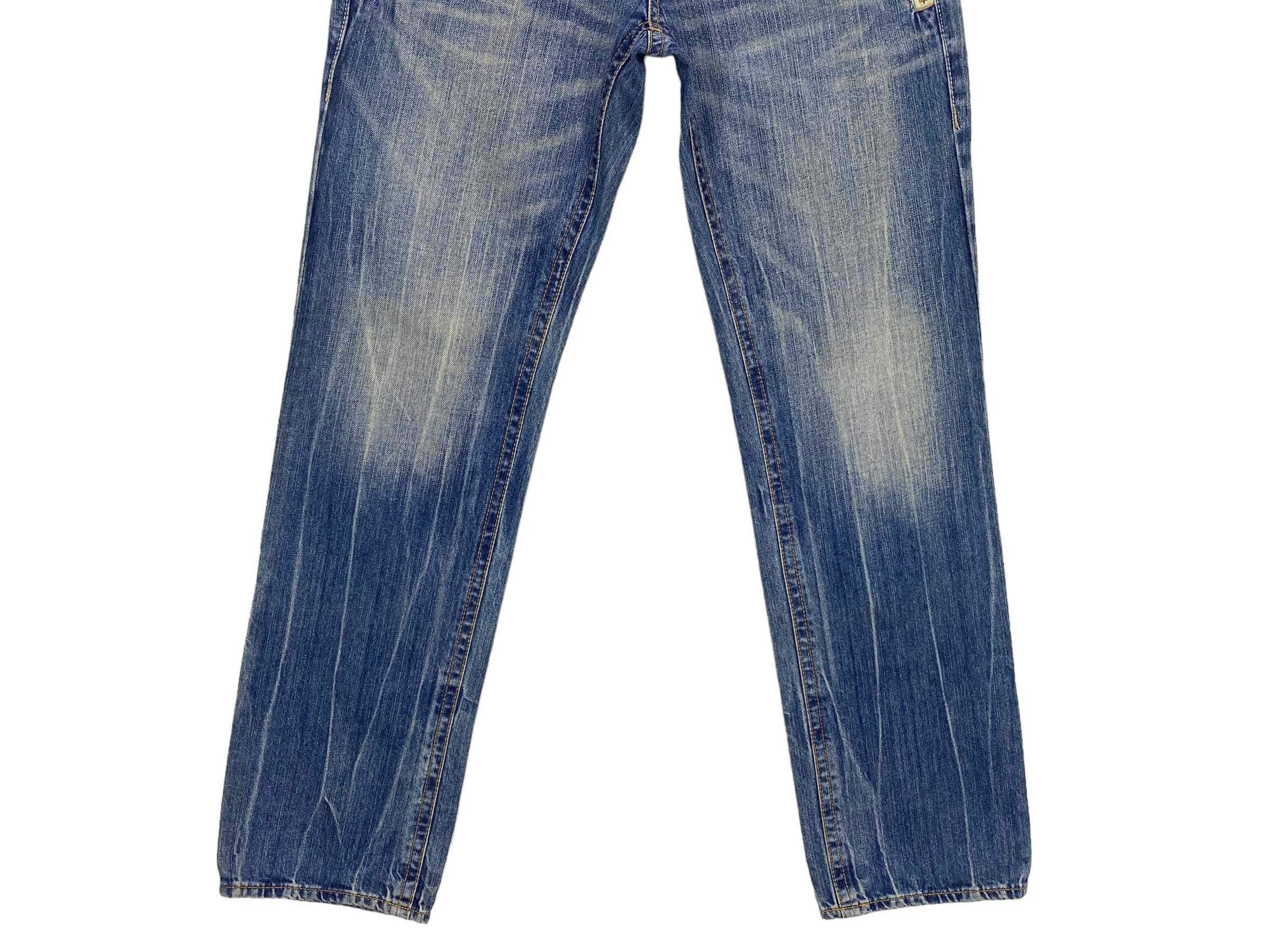 Japanese Brand Avail Acid Wash Denim Jeans Size US 31 - 4 Thumbnail