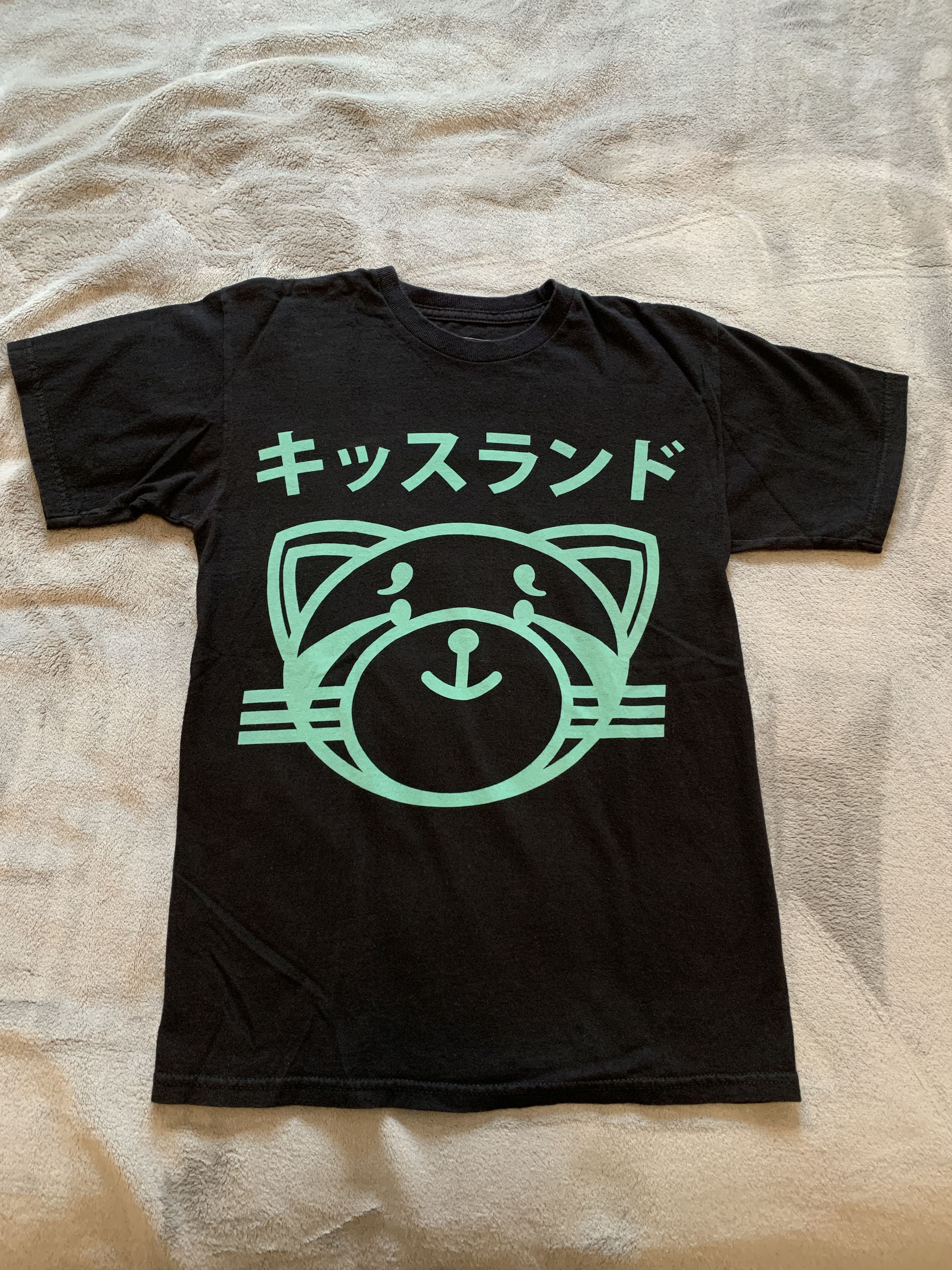 image of The Weeknd Official Issue Xo Kiss Land Tee in Black, Men's (Size Small)