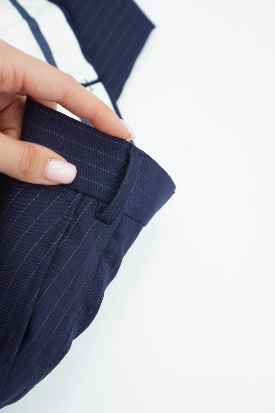 Suitsupply Men Suitsupply Pants Navy Blue Wool Brescia Size 94 UK/US38L Size 38L - 4 Thumbnail