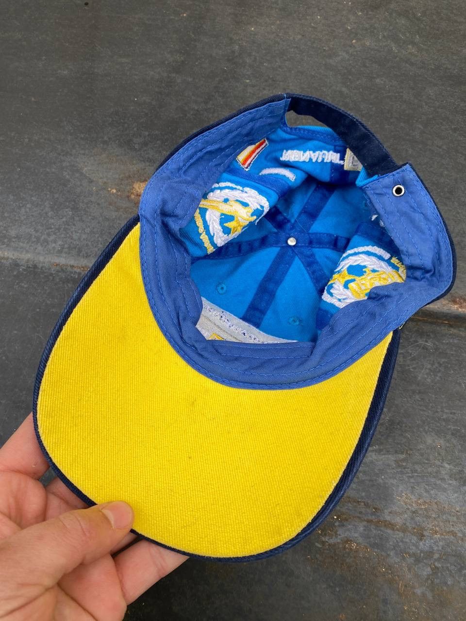 Formula 1 Renault Telefonica Racing Formula 1 y2k cap hat Size ONE SIZE - 8 Thumbnail