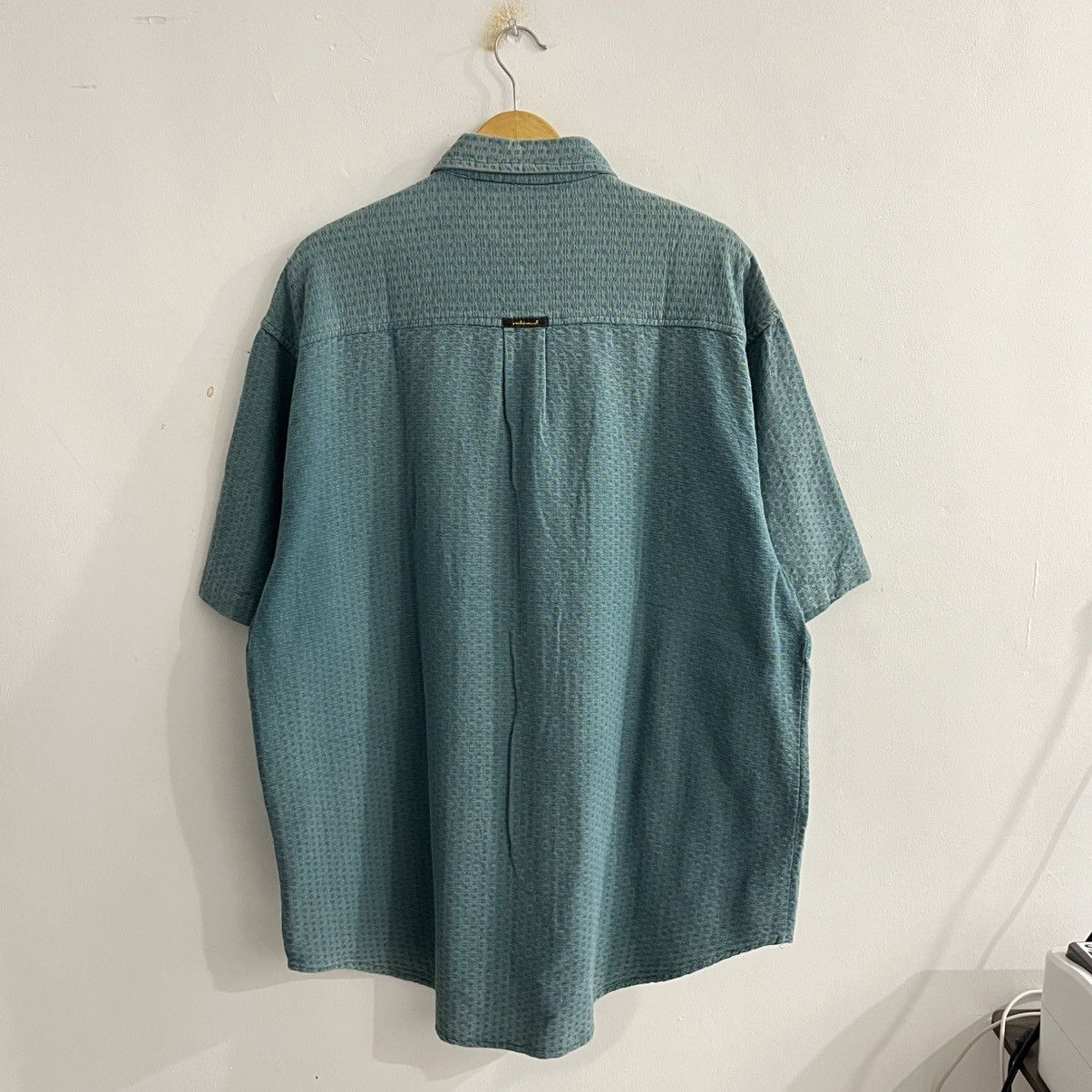 Japanese Brand Redsand Textured Bigsize Button Up Shirt Size US XXL / EU 58 / 5 - 6 Thumbnail