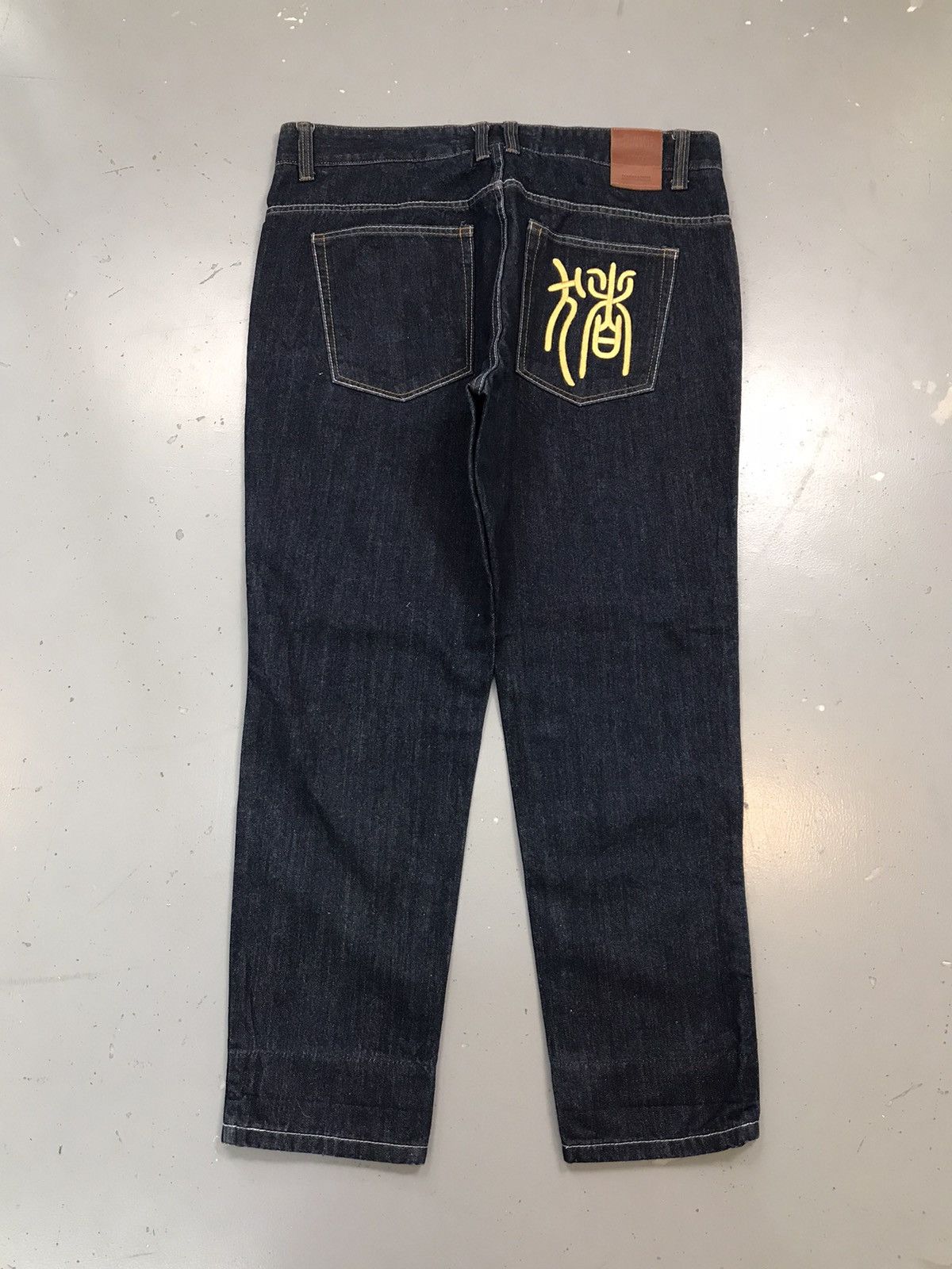 JNCO × Vintage Vintage pais kn0001 thread embroidered denim Size US 40 / EU 56 - 1 Thumbnail