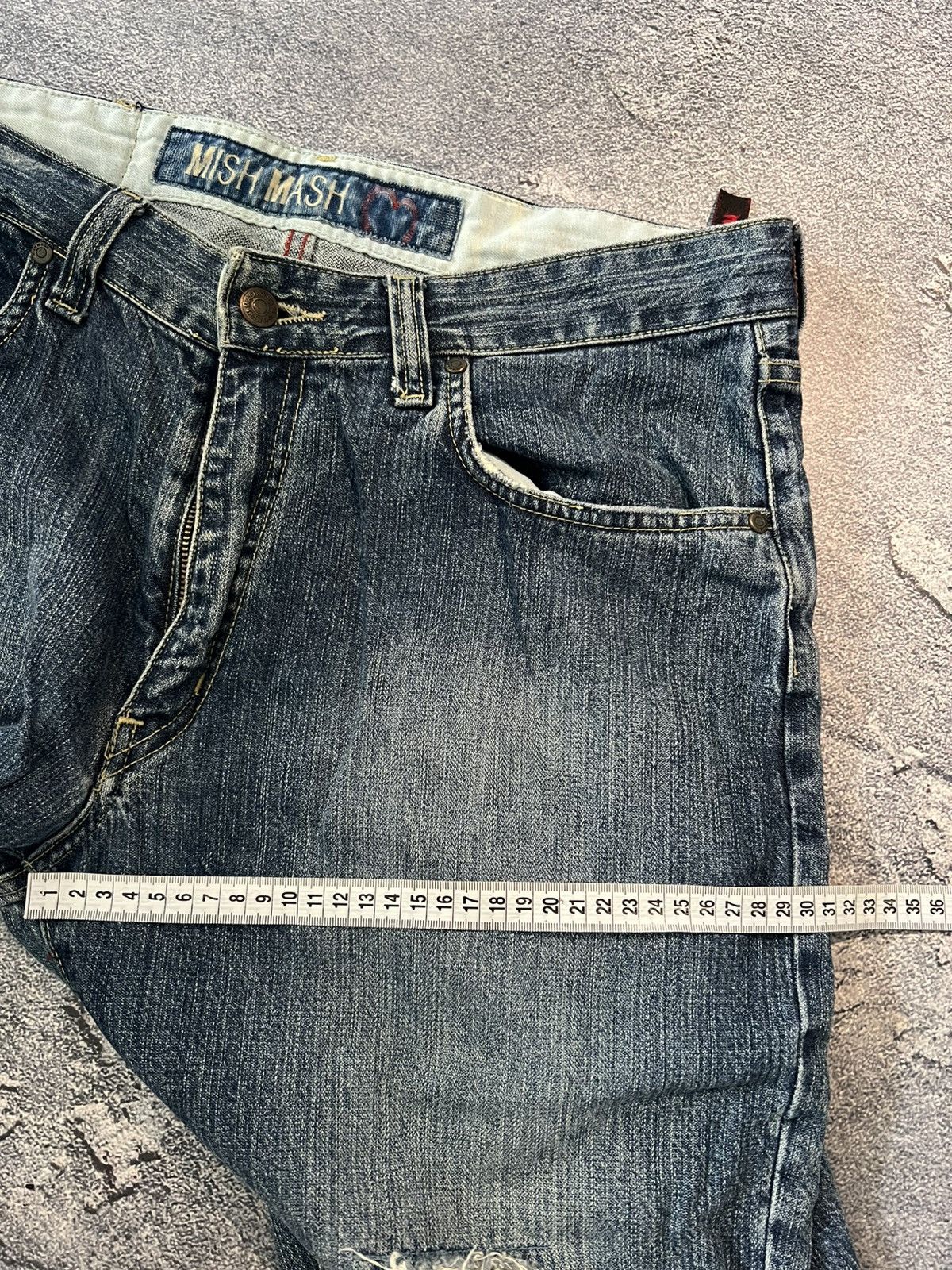 Japanese Brand Archive Japanese Flare Distressed / Number Nine Style Size US 34 / EU 50 - 9 Thumbnail