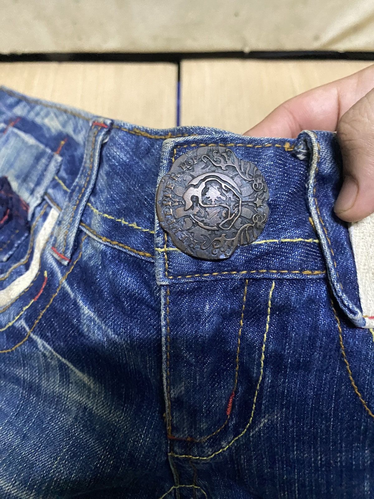 Tornado Mart Red Pepper Jeans Diesel premium Gold Label Size 27" / US 4 / IT 40 - 19 Thumbnail