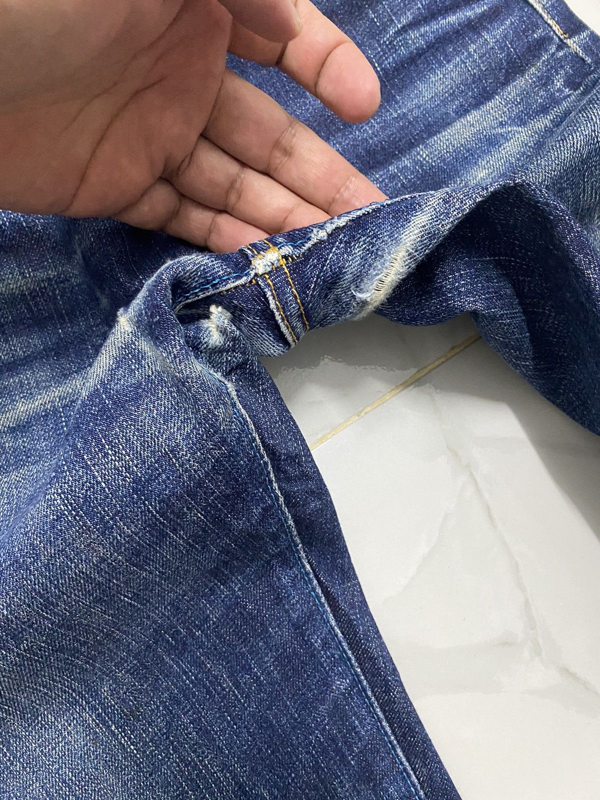 Japan Blue Jeans Japan Blue Jeans 1st Anniversary Kinnen 14.8oz Selvedge Size US 28 / EU 44 - 9 Thumbnail