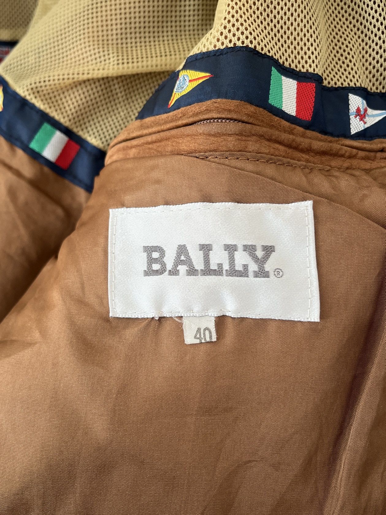 Bally × Vintage Vintage Bally Leather Jacket Size US M / EU 48-50 / 2 - 7 Thumbnail