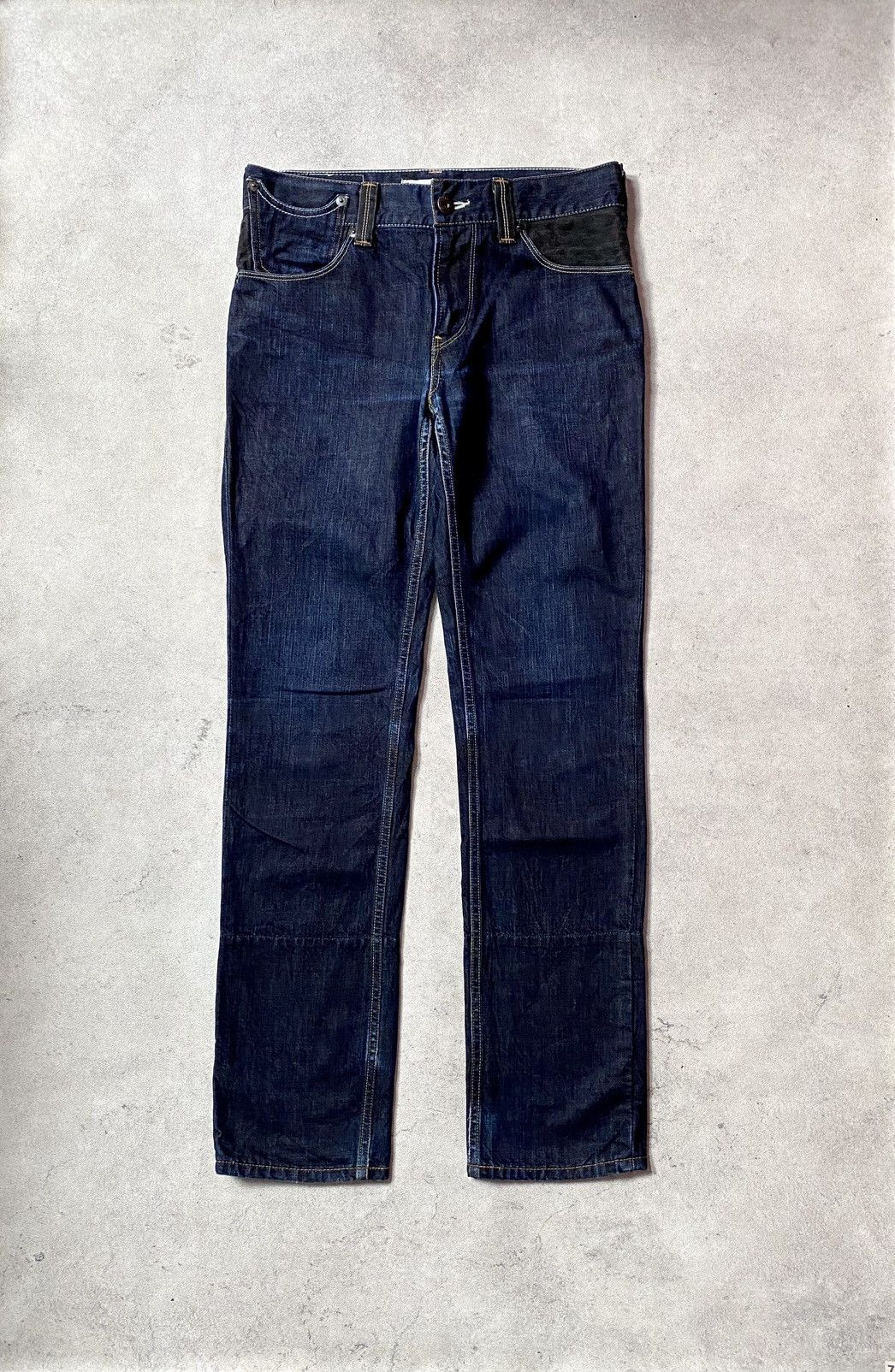 Levi's Vintage 00s Levis 511 Japan Zip Pocket Indigo Denim Size US 32 / EU 48 - 3 Thumbnail