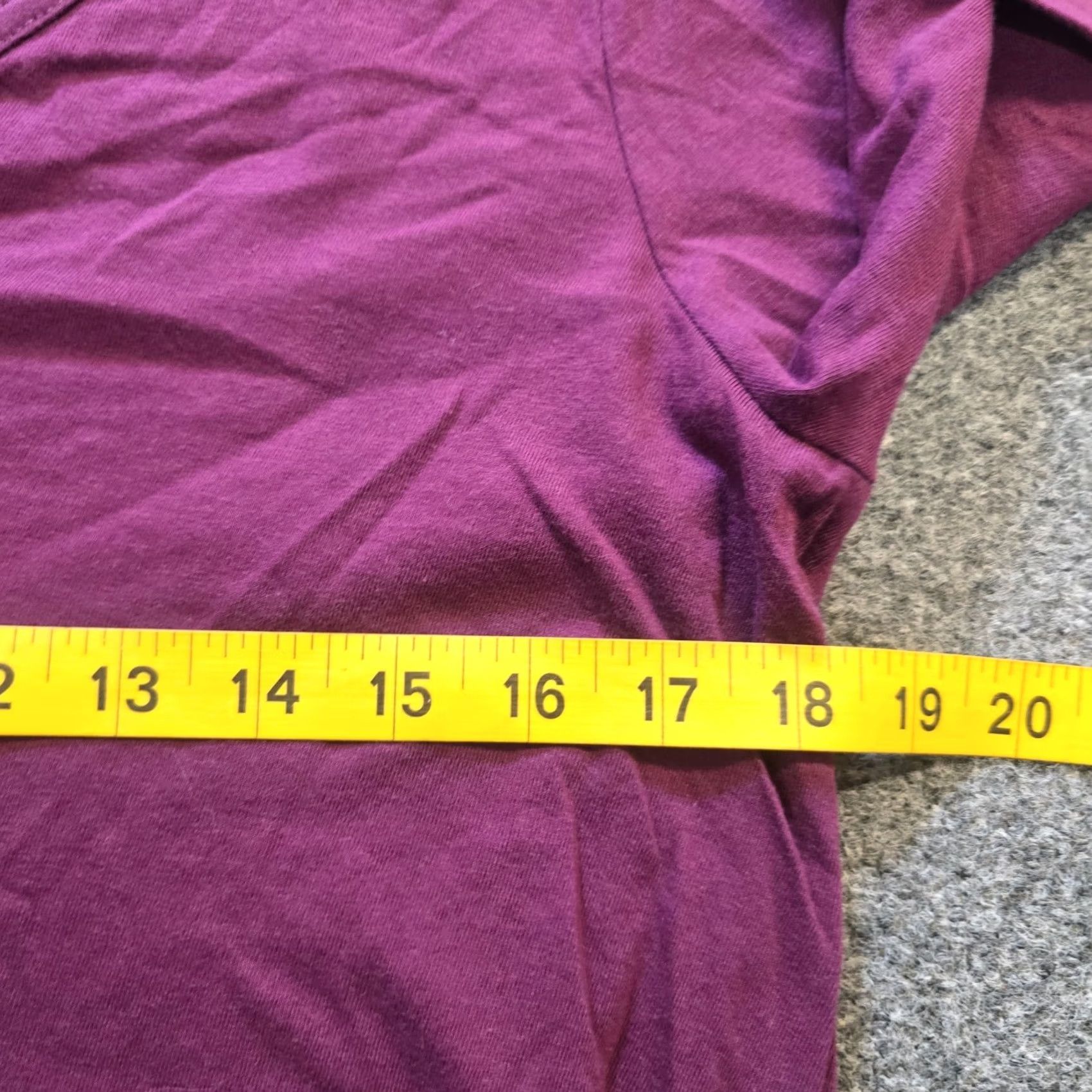 FatFace Fat Face Top Womens Size 10 Purple Henley Pajama Long Sleeve Lounge Casual Cozy Size L / US 10 / IT 46 - 7 Thumbnail
