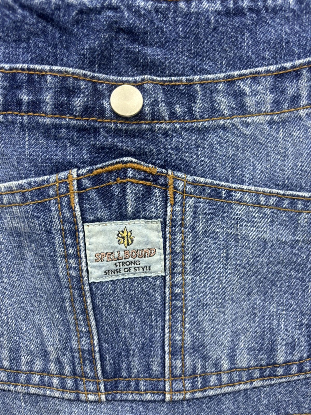 Hysteric Glamour Vintage Spellbound Garment Of ChampionDenim Overalls Size US 34 / EU 50 - 7 Thumbnail