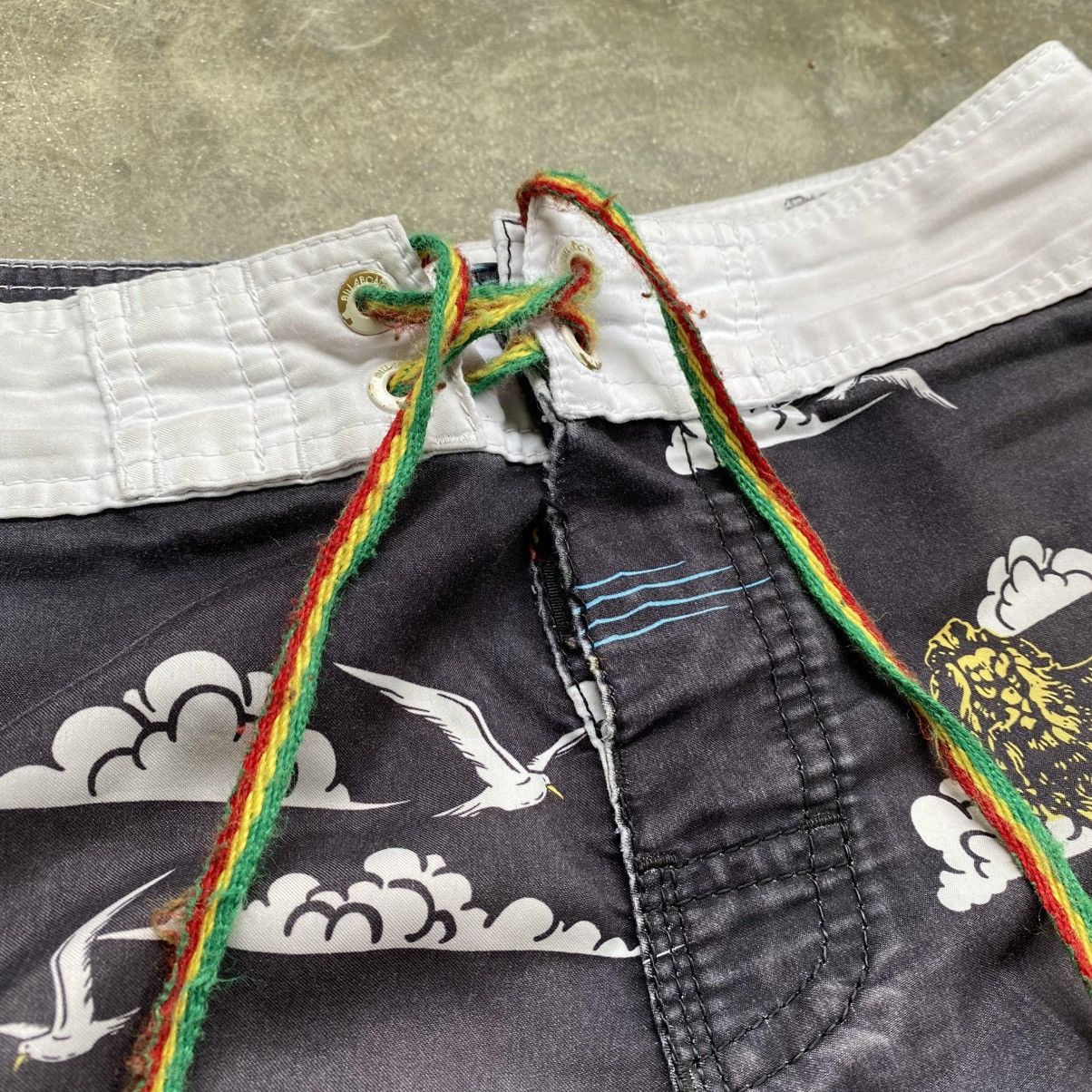 Billabong 90s Bilabong X Bob Marley Surfing Short Pants Size US 30 / EU 46 - 4 Thumbnail